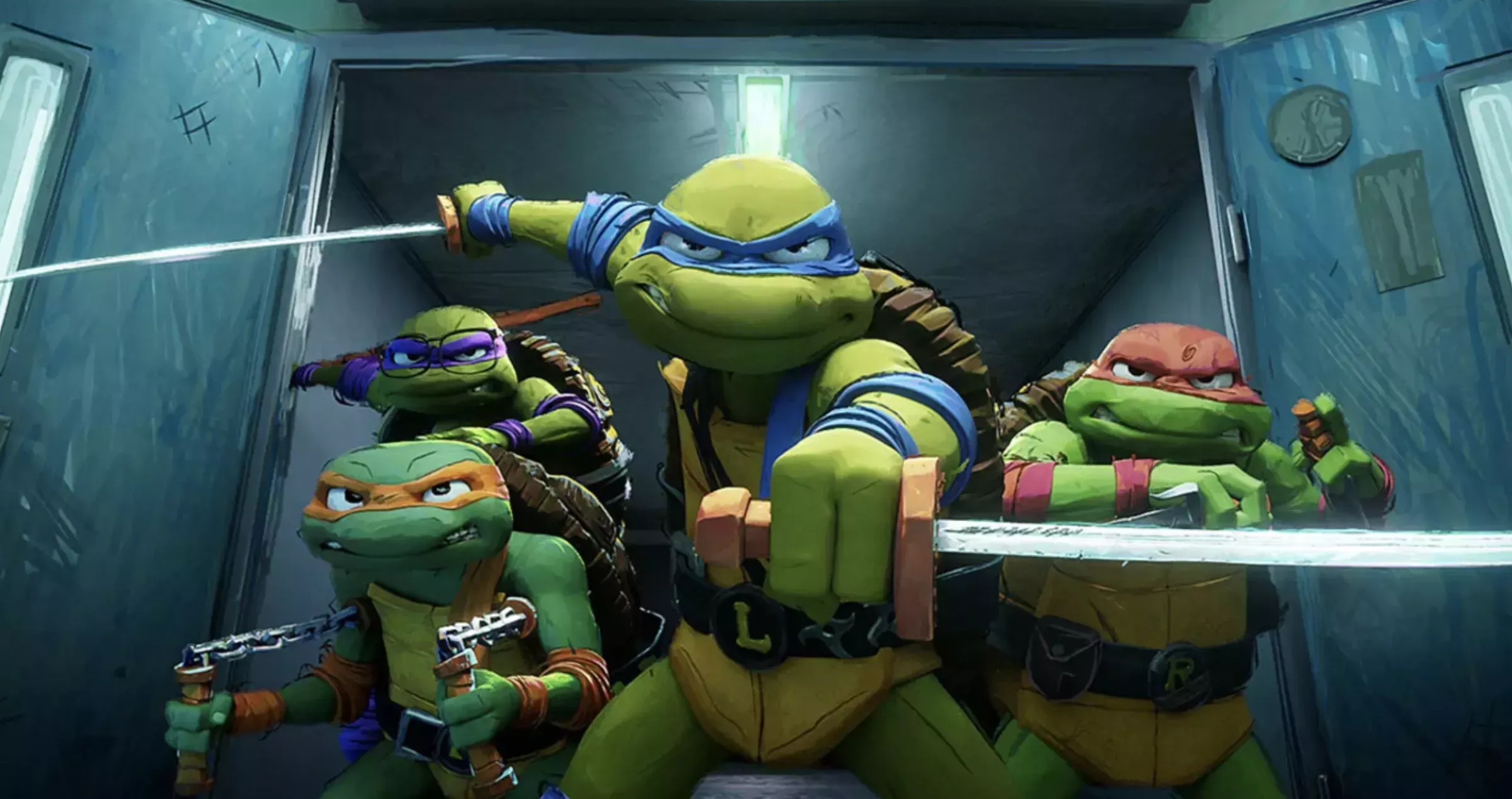 Aquí están todas las canciones de la banda sonora de 'Teenage Mutant Ninja Turtles: Mutant Mayhem'.
