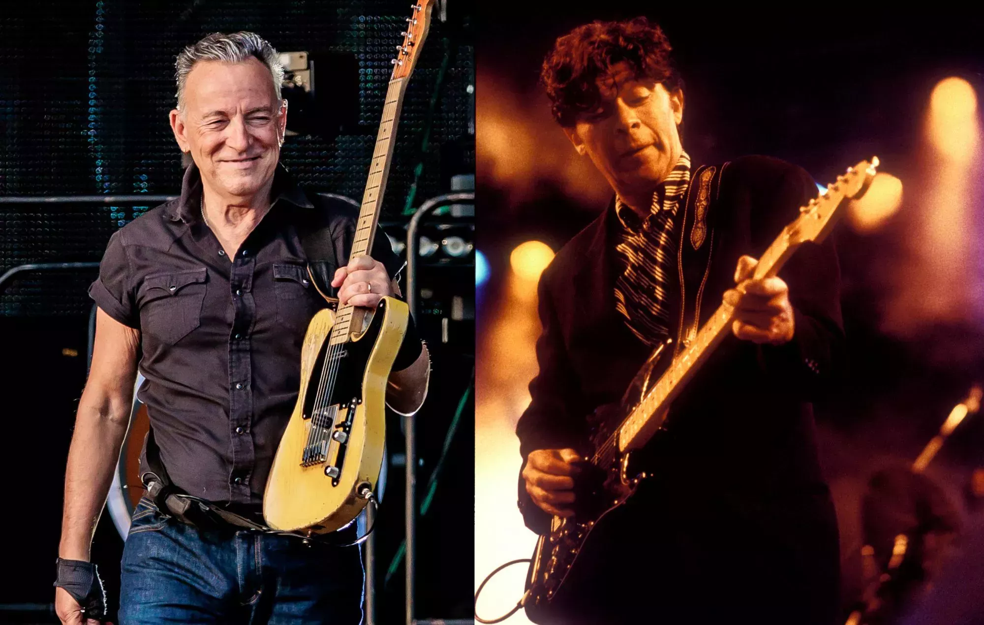 Bruce Springsteen rinde homenaje a Robbie Robertson en el inicio de su gira por EE.UU.