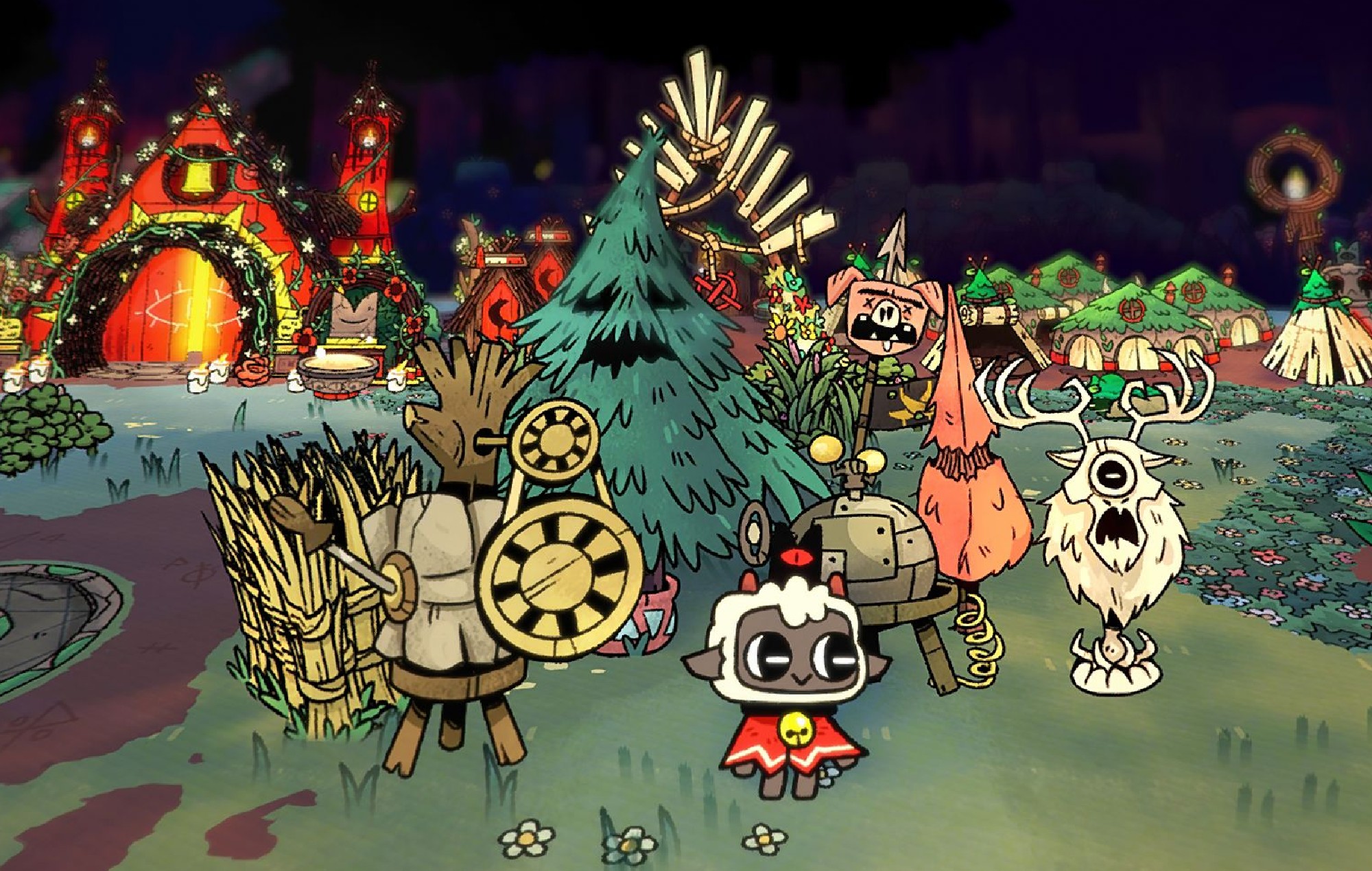 'Cult Of The Lamb' celebra su aniversario con el crossover 'Don't Starve Together