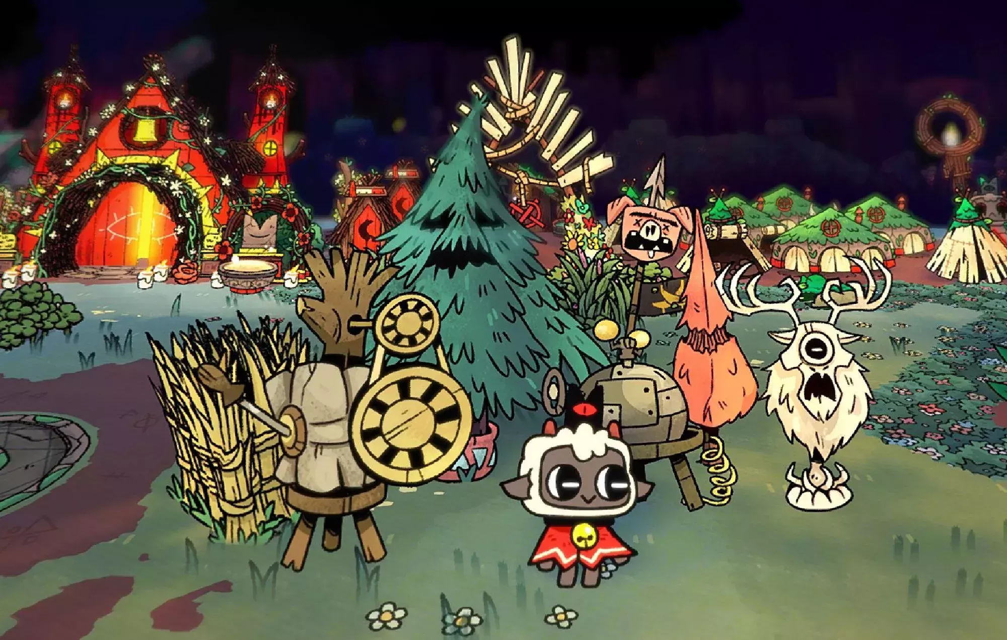 'Cult Of The Lamb' celebra su aniversario con el crossover 'Don't Starve Together