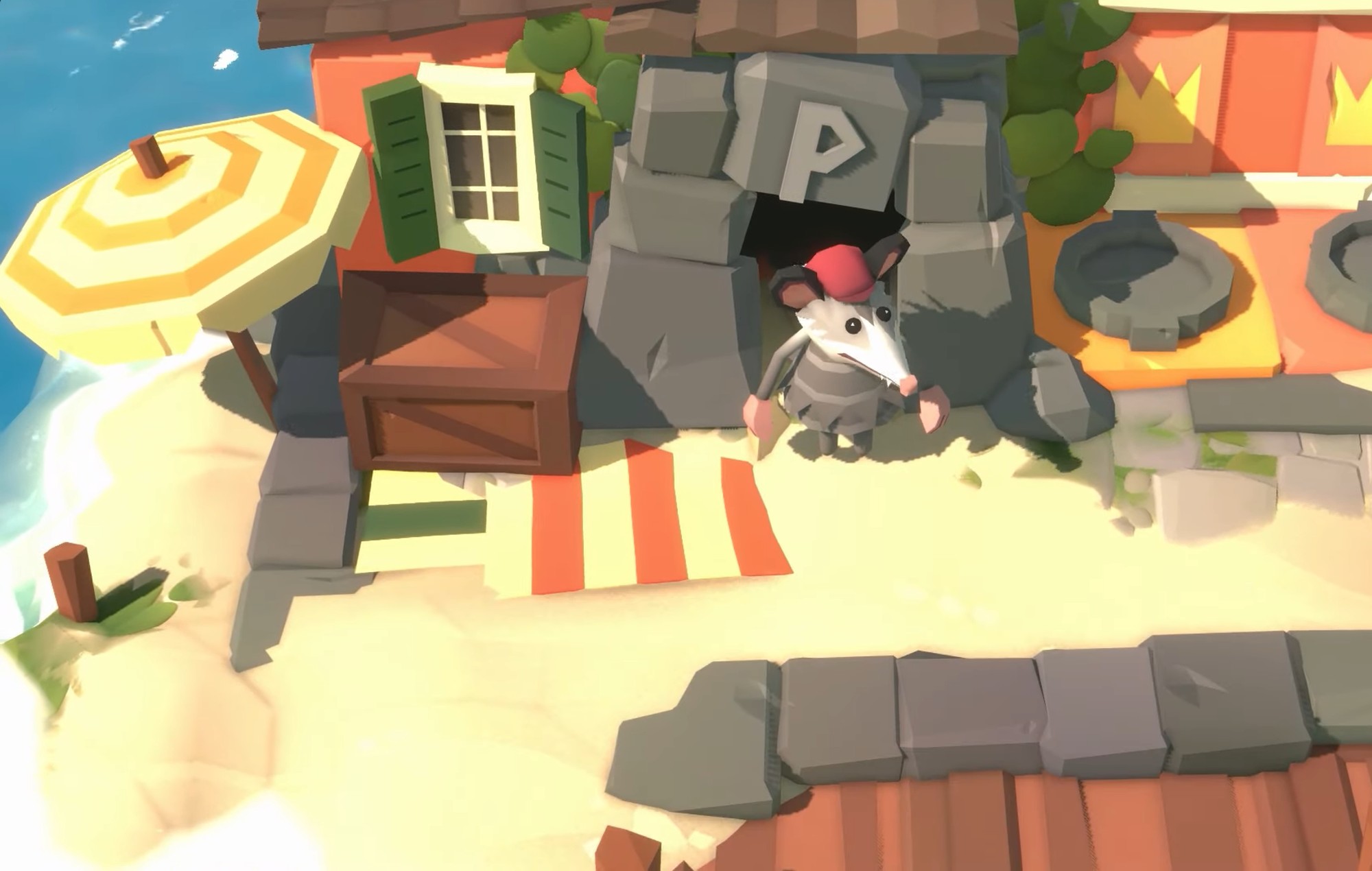 El juego arcade "Pizza Possum", tonto y picante, llegará en septiembre