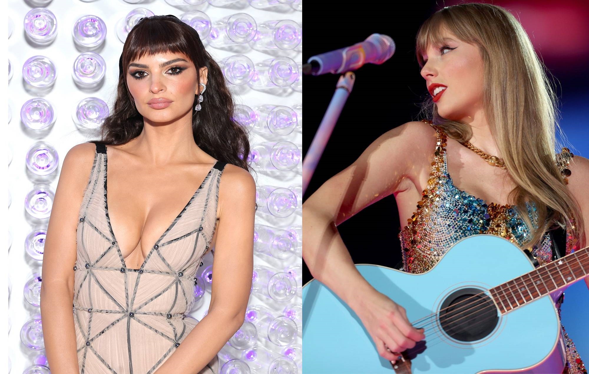 Emily Ratajkowski se llama a sí misma "misógina" porque "no folló con Taylor Swift"