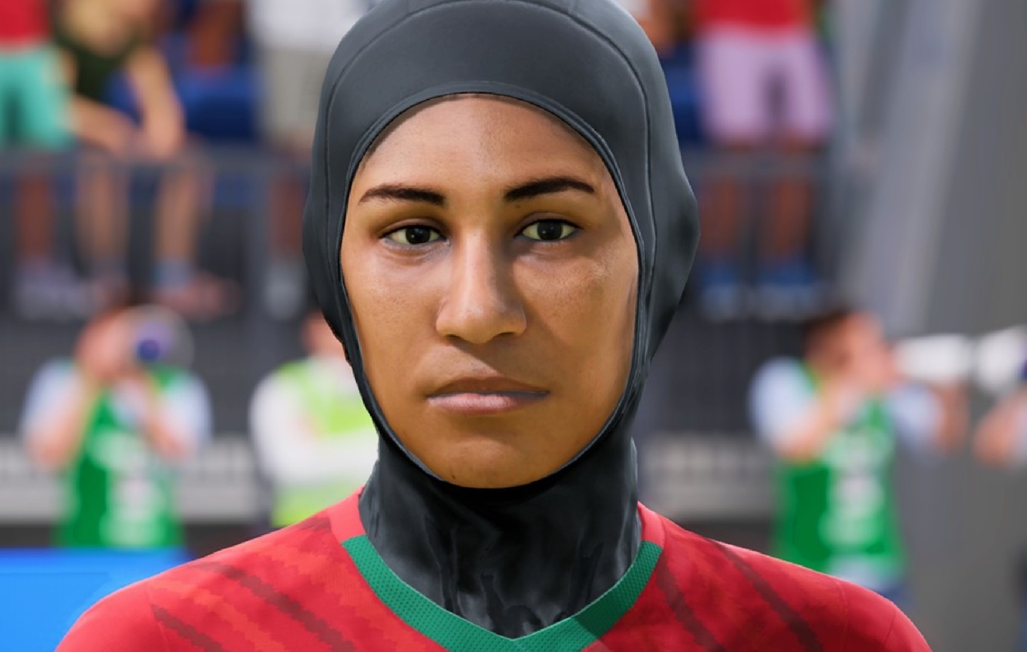 FIFA 23" actualiza a la modelo marroquí Nouhaila Benzina con su hiyab