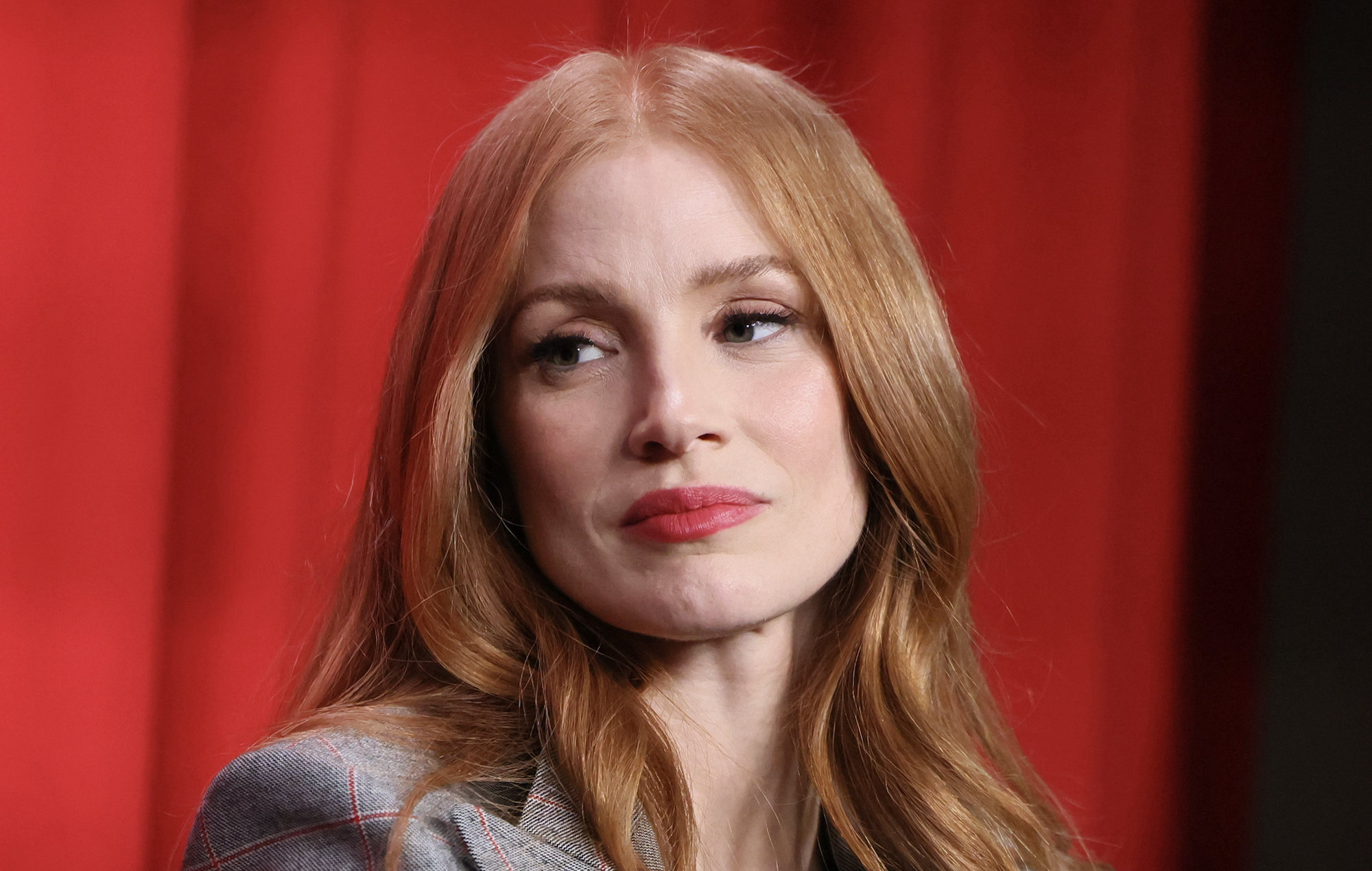 Jessica Chastain vomitó en la boca y besó a su compañero de reparto durante una obra de teatro