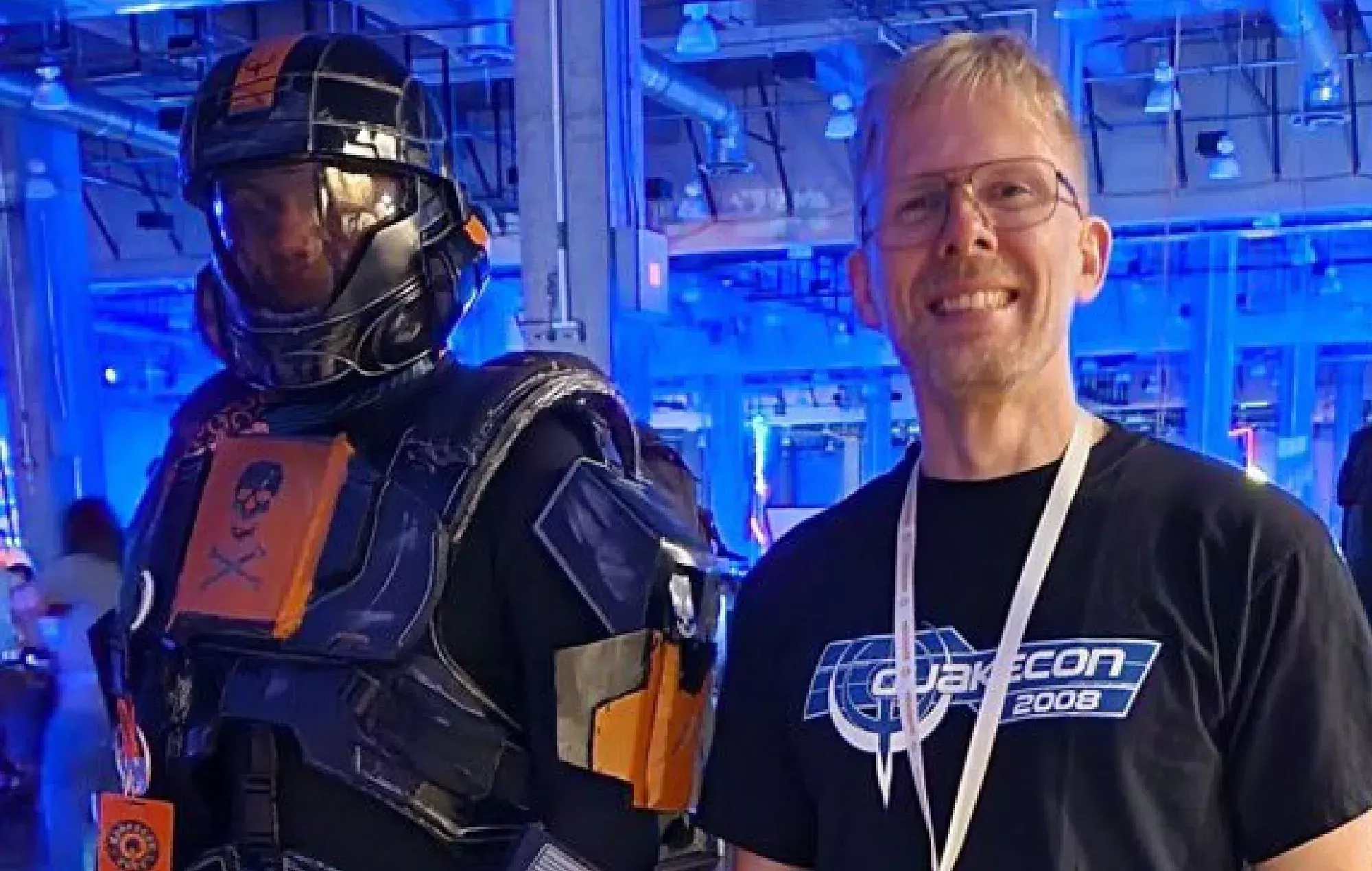 John Carmack, cofundador de id Software, se siente 