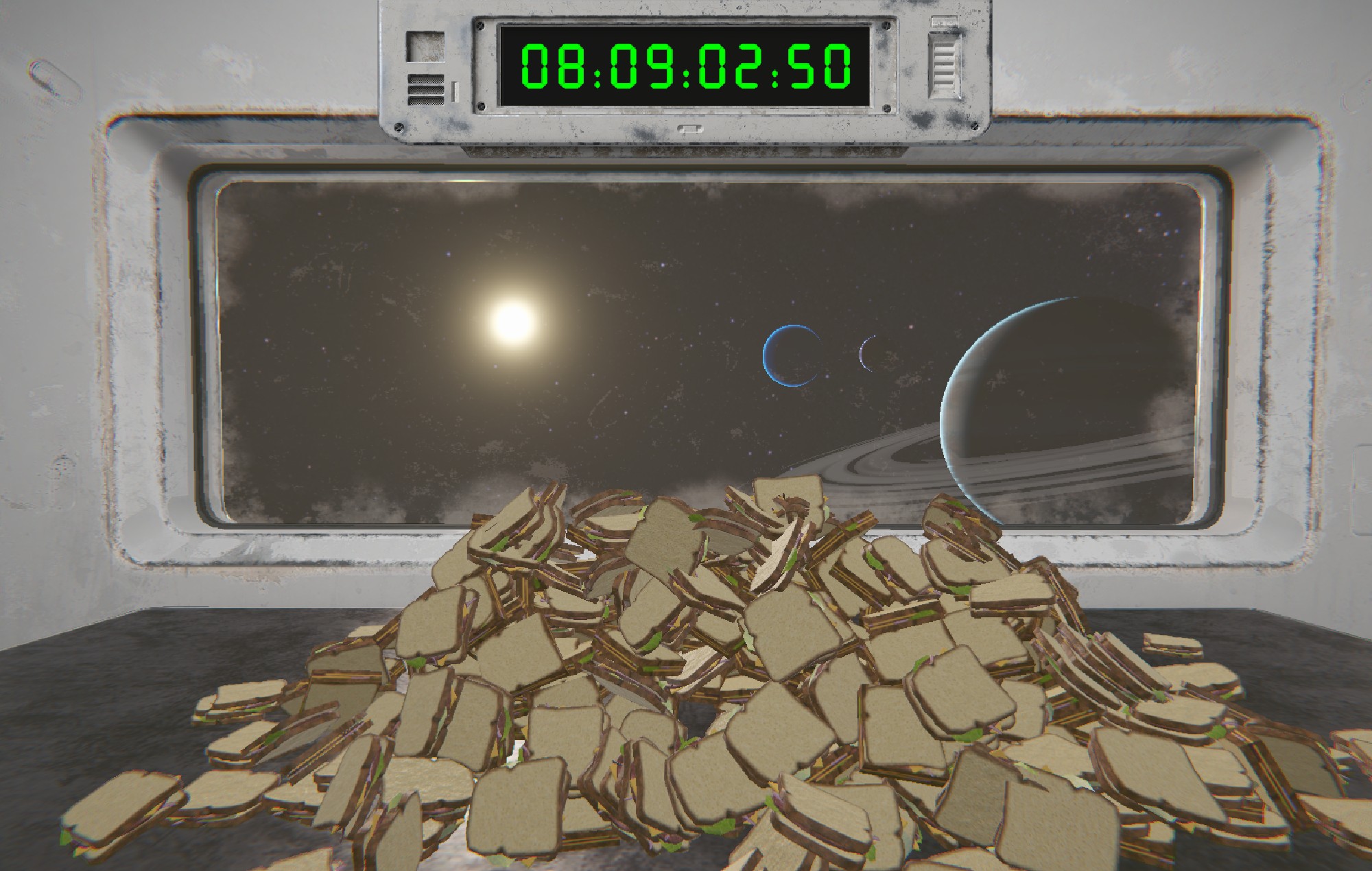 Los fans de "Starfield" crean una cuenta atrás de bocadillos en el espacio mientras esperan el lanzamiento