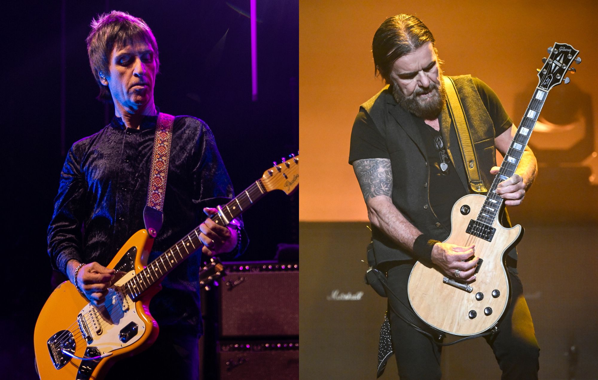 Mira cómo Billy Duffy de The Cult se une a Johnny Marr para interpretar "How Soon Is Now?" de The Smiths.