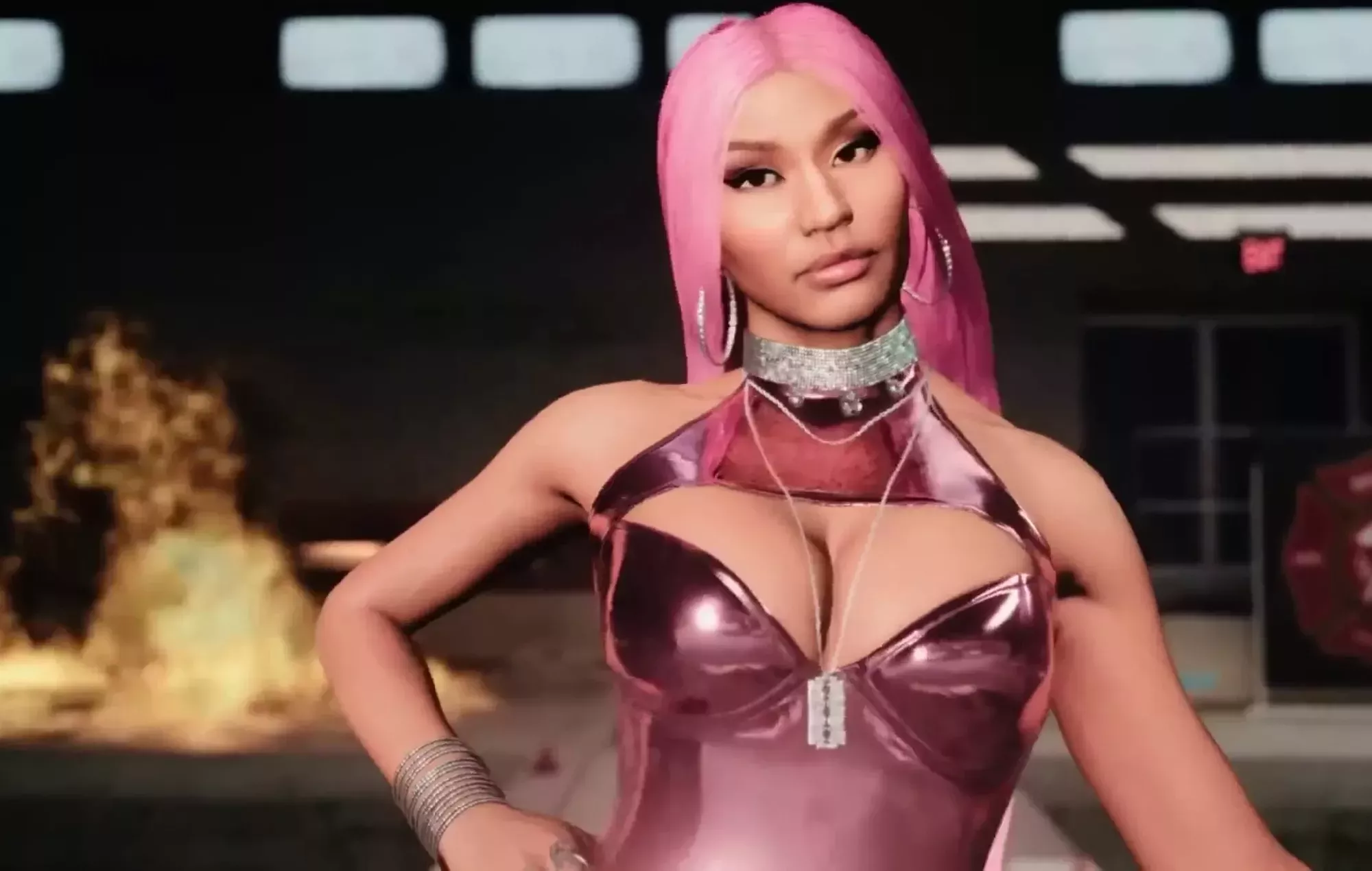 Nicki Minaj pisa a los jugadores de 'Call Of Duty' con tacones altísimos