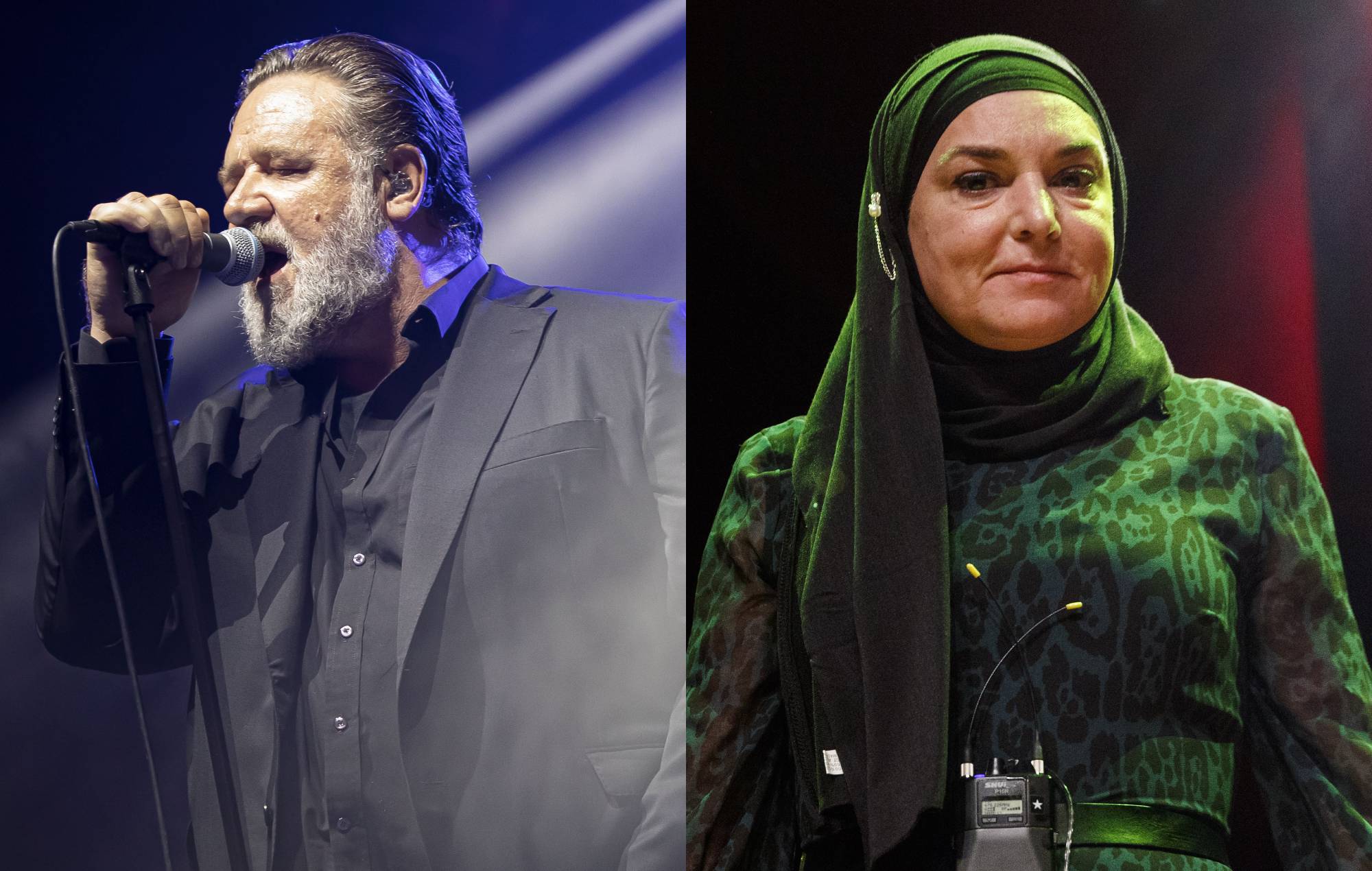 Russell Crowe comparte un encuentro casual con su "heroína" Sinead O'Connor