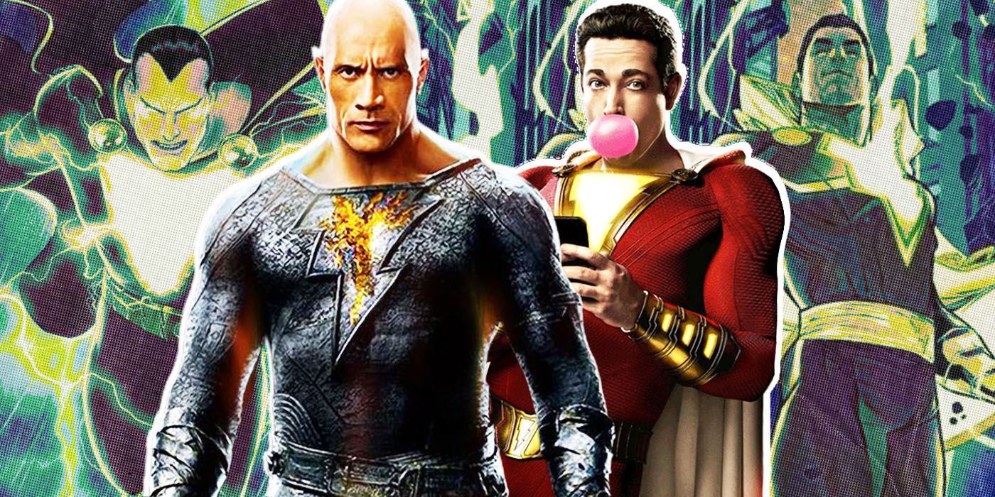 10 diferencias entre Black Adam y Shazam