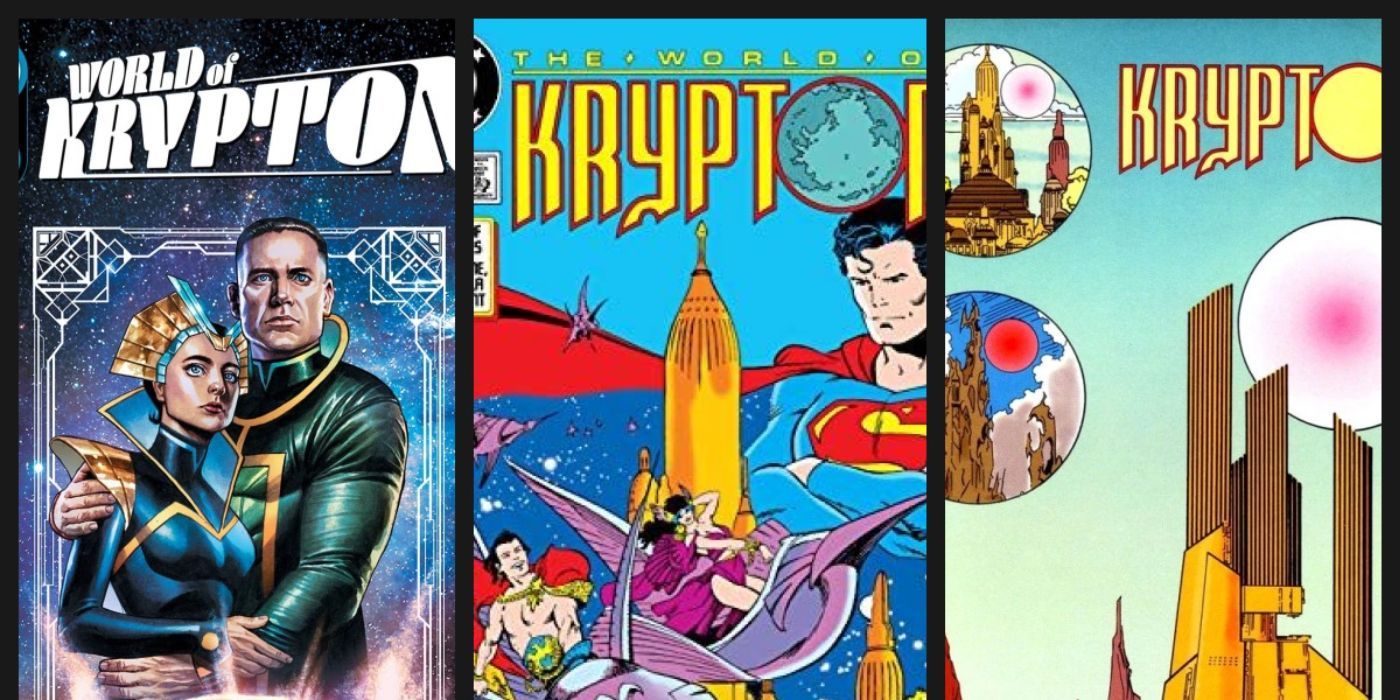 10 formas en que Krypton ha cambiado en los cómics de Superman
