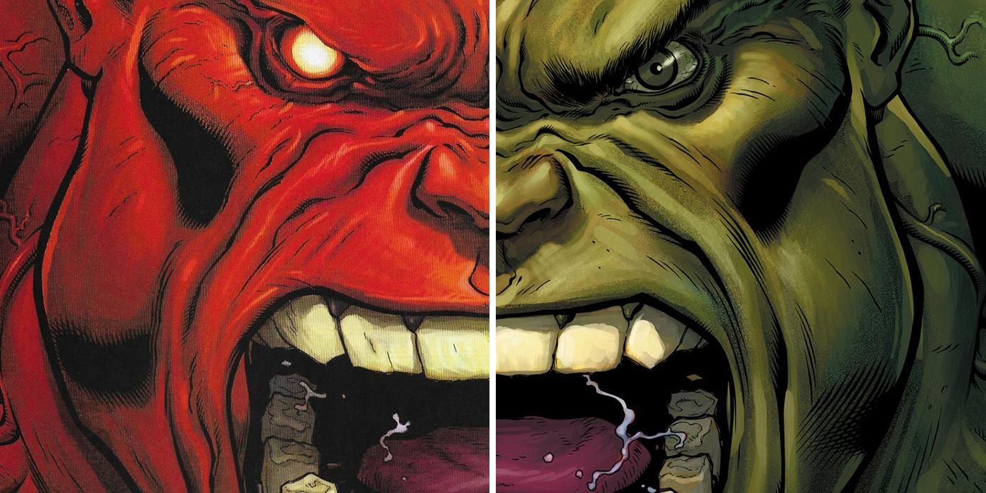 10 maneras en que Red Hulk es diferente de Hulk