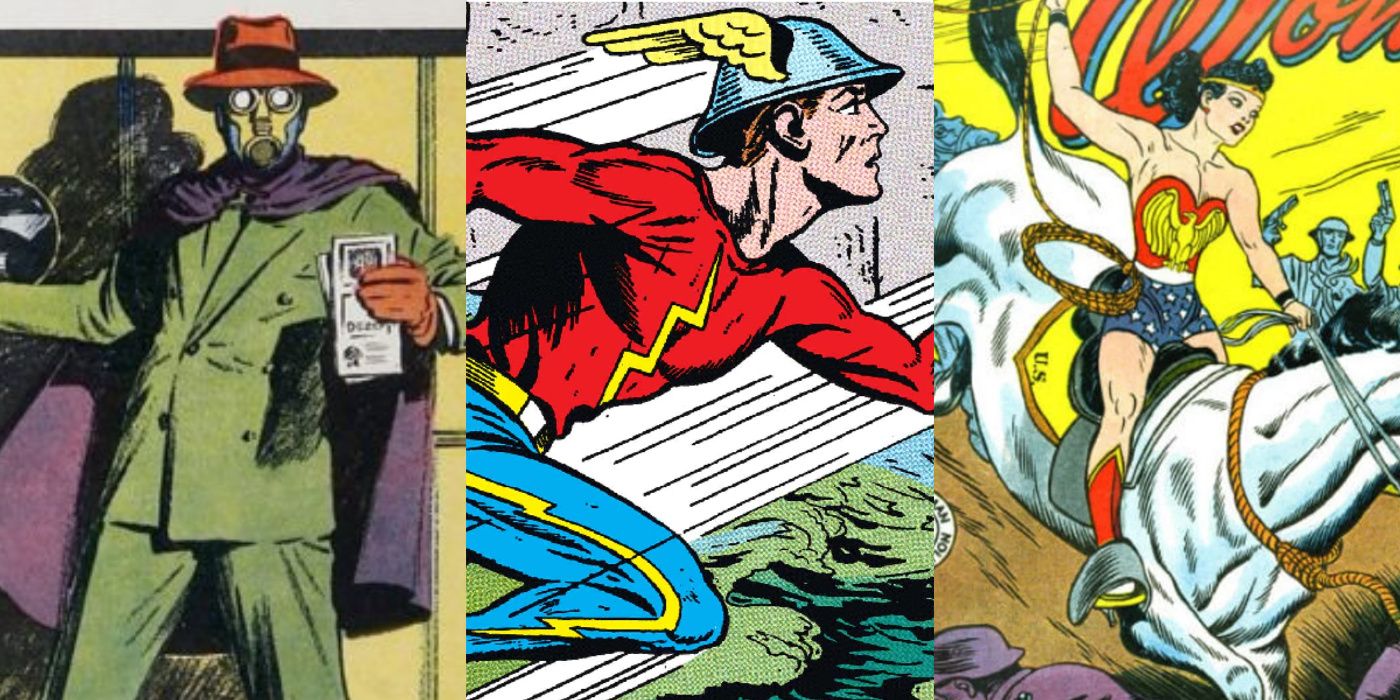 10 personajes de la Edad de Oro de DC mejores que sus homólogos de la Edad de Plata