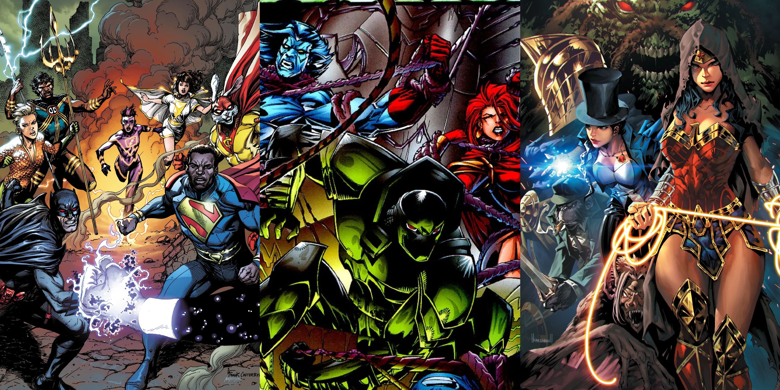 Clasificación de las 10 listas más extrañas de la Liga de la Justicia