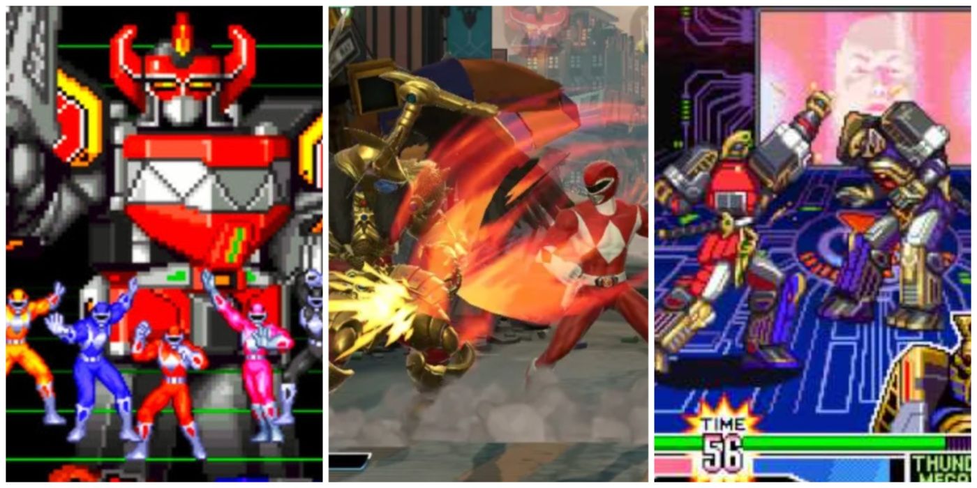 Clasificación de los 10 mejores juegos de Power Rangers
