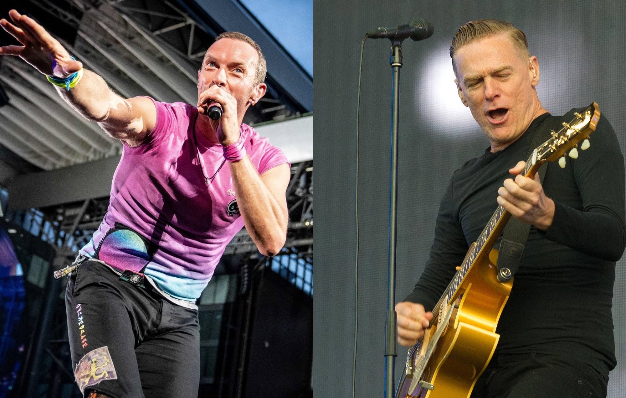 Coldplay y Bryan Adams interpretan '(Everything I Do) I Do It For You' en directo