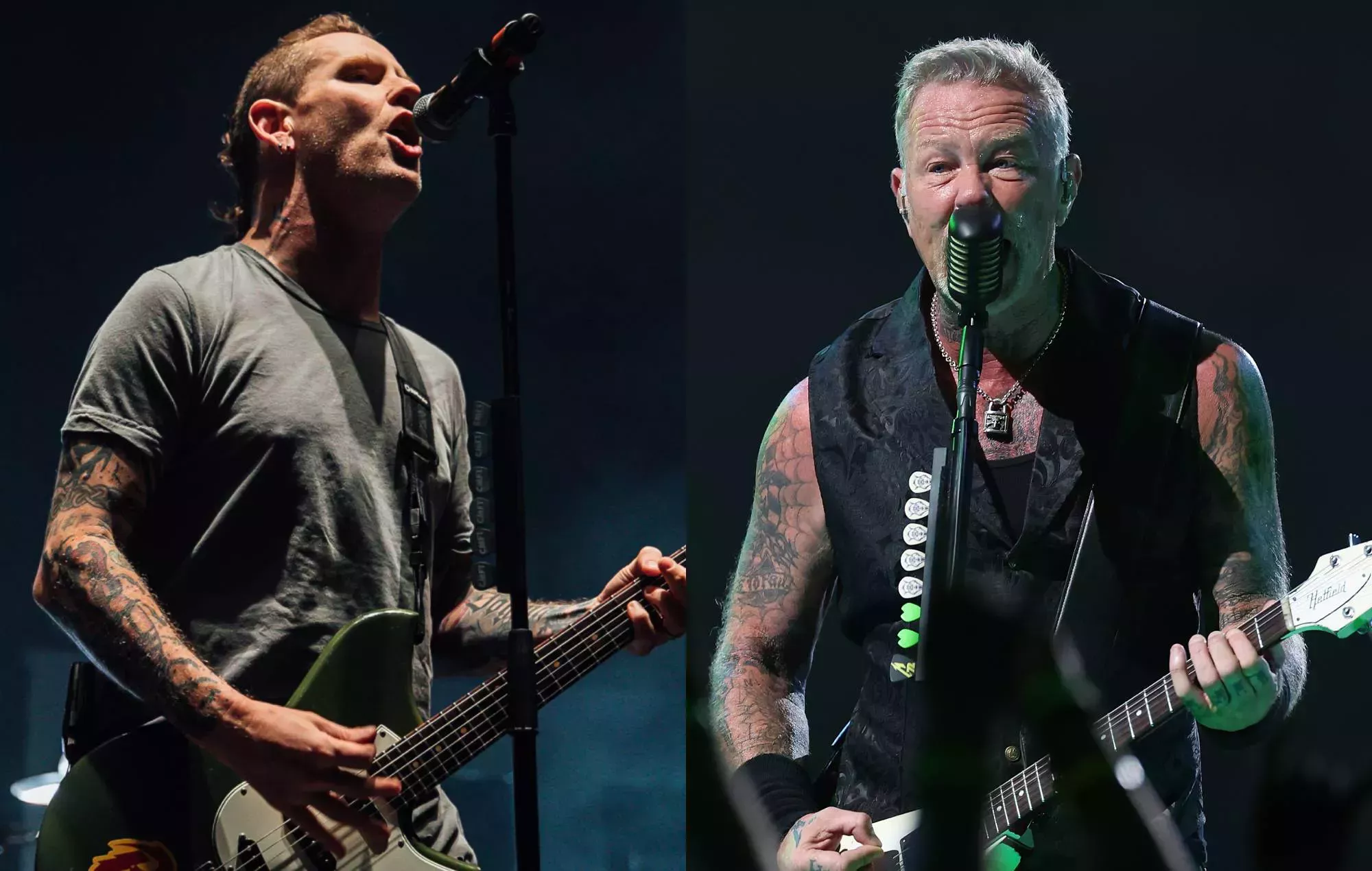 Corey Taylor cuenta cómo James Hetfield de Metallica le inspiró para estar sobrio