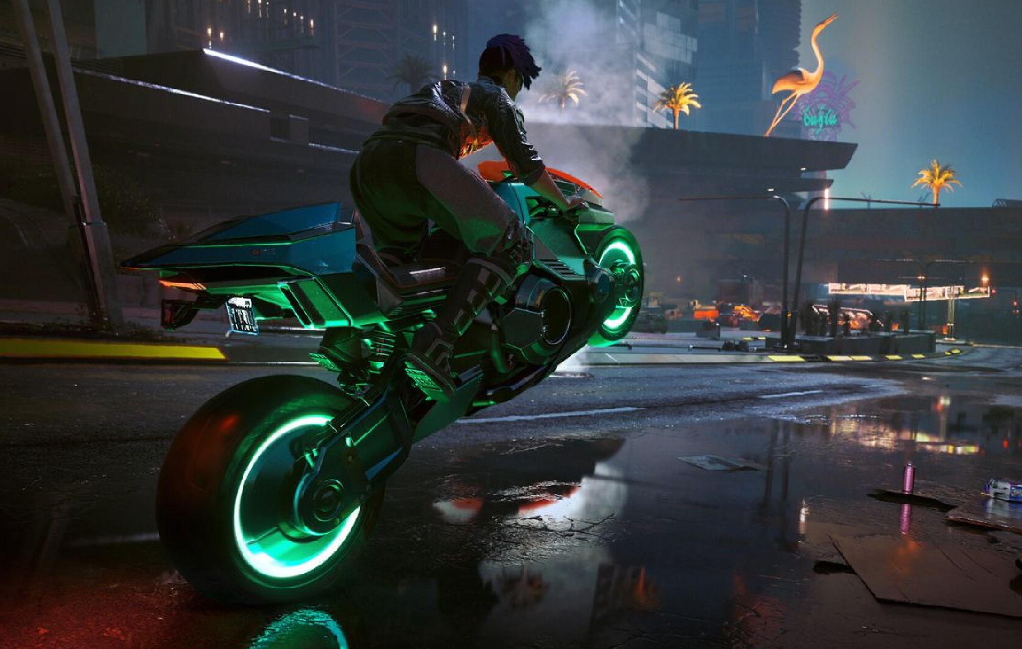 Cyberpunk 2077' detalla los próximos combates con vehículos y persecuciones en coche