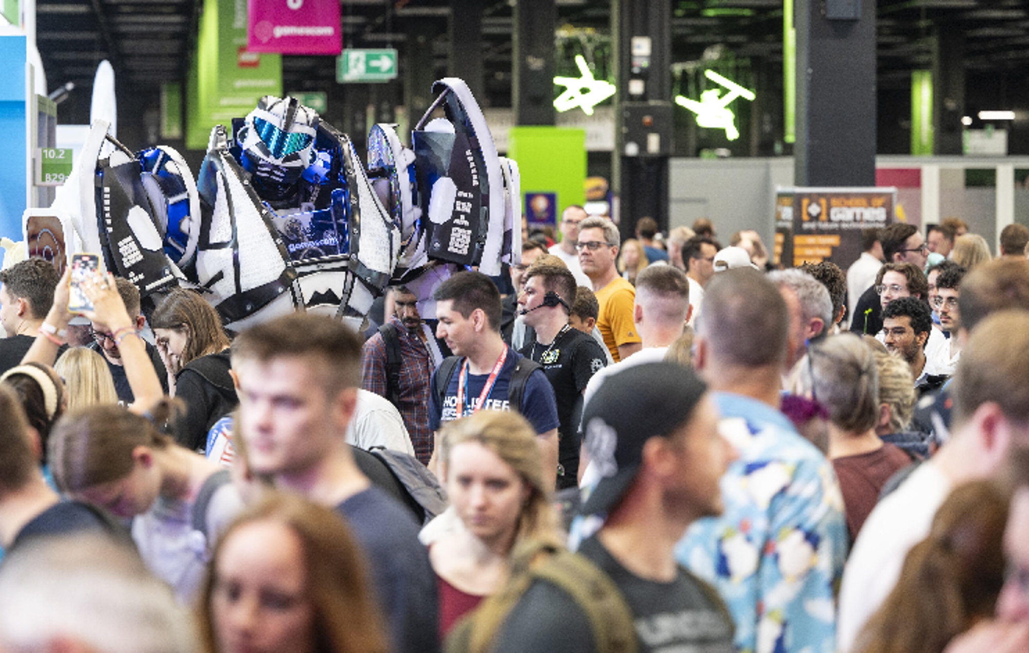 Los responsables de Gamescom hablan de la convención de 2023, que batirá récords, y del futuro "híbrido" de los eventos de videojuegos