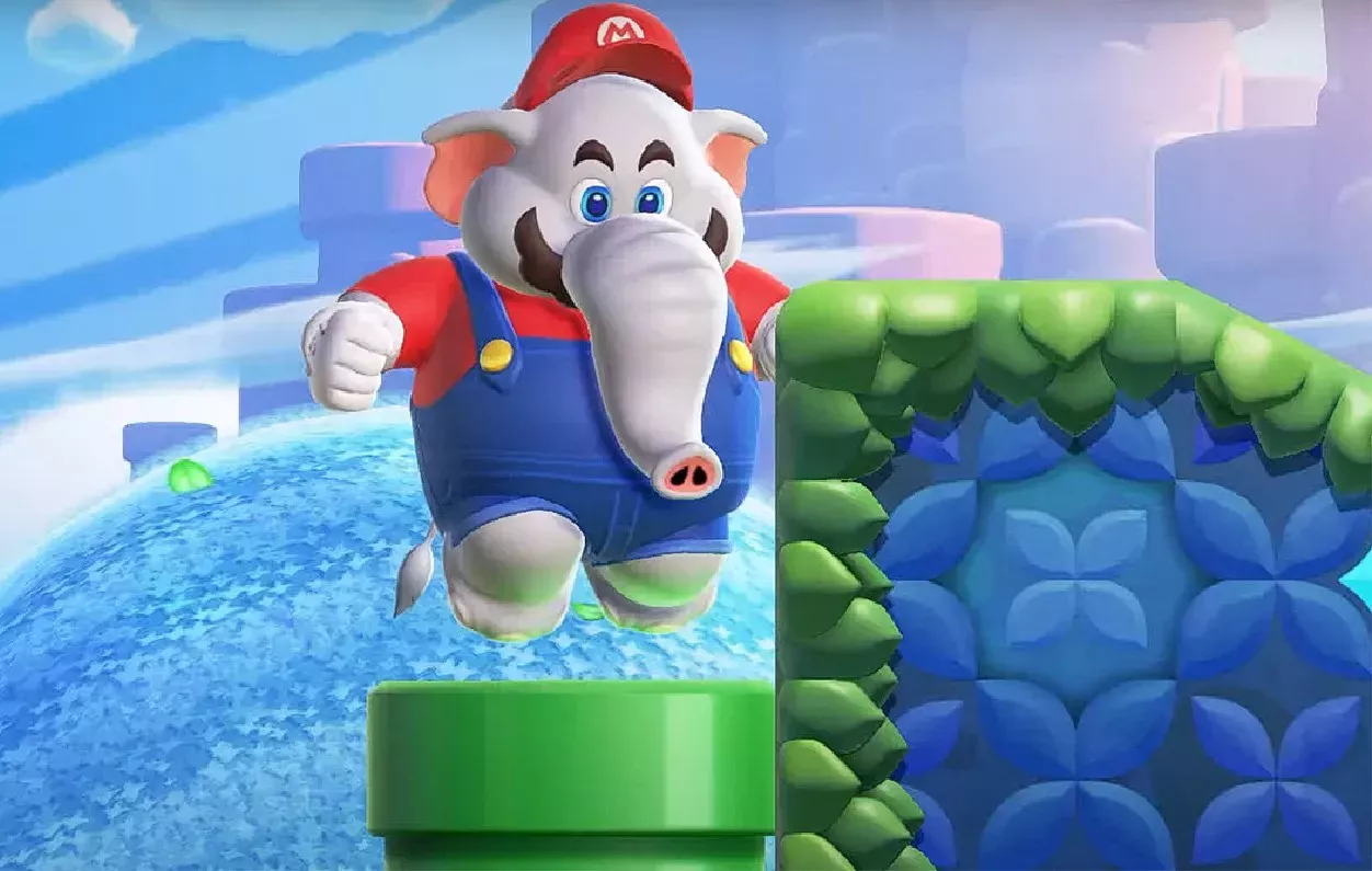 Nintendo revela los poderes mágicos de 'Super Mario Bros. Wonder' y la Switch temática de 'Mario'