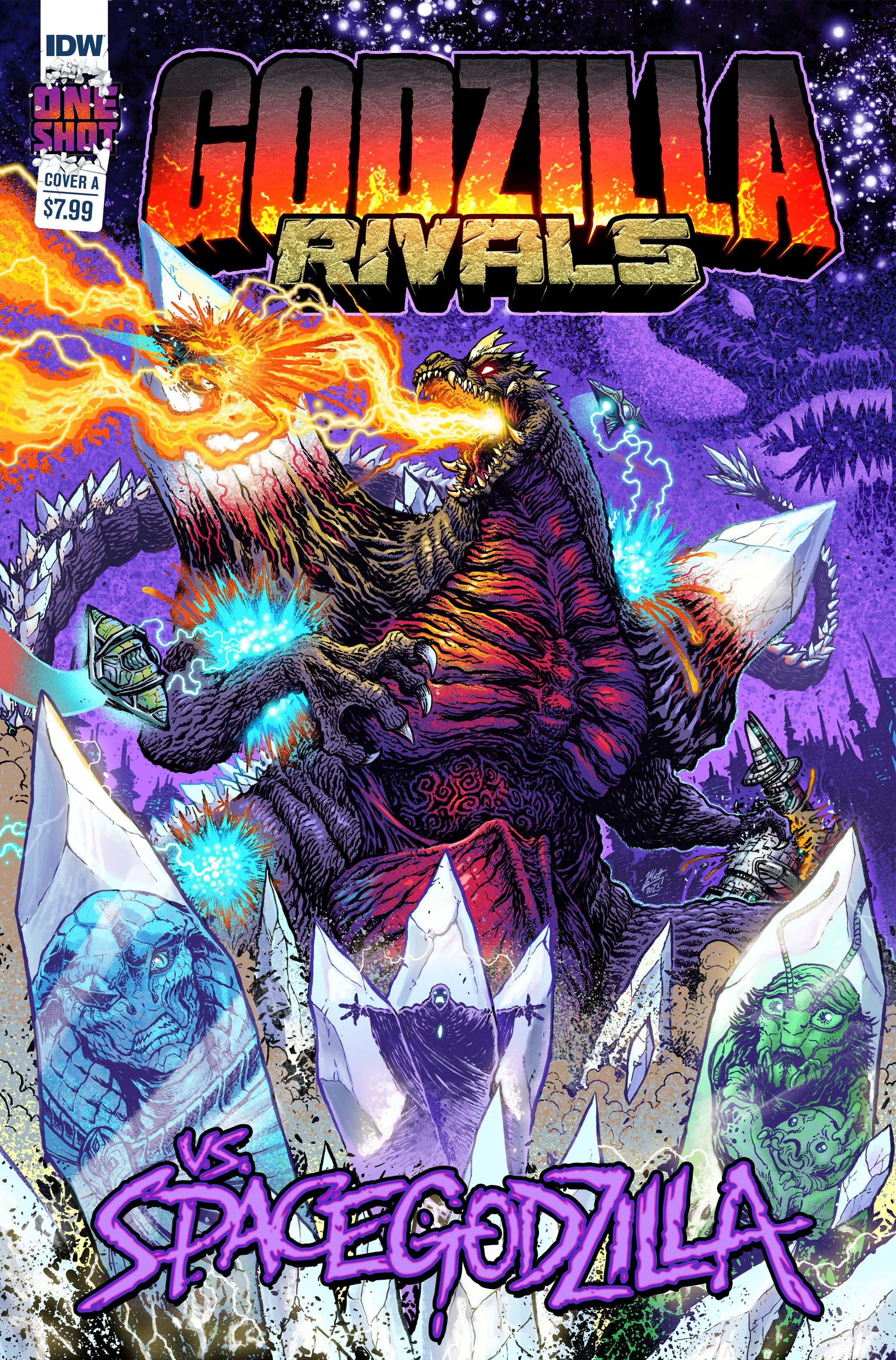 RESEÑA: IDW's Godzilla Rivals: Vs. SpaceGodzilla