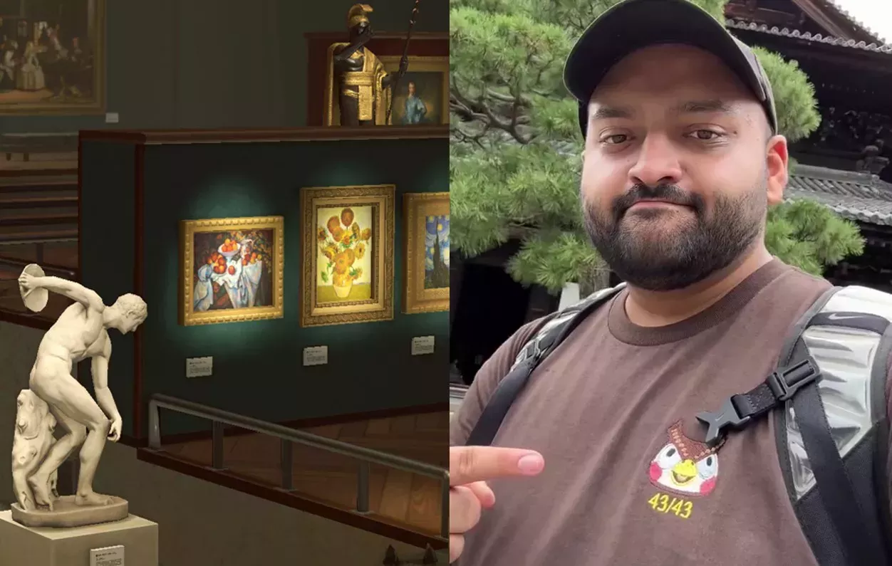 Un fan de 'Animal Crossing' viaja por tres continentes para ver todas sus ilustraciones en la vida real