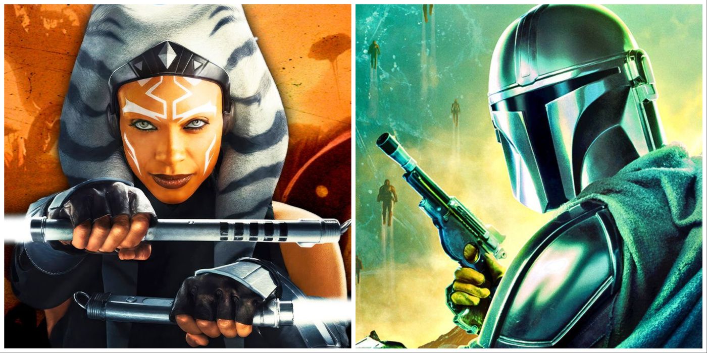 10 cosas que Ahsoka hace y el mandaloriano no