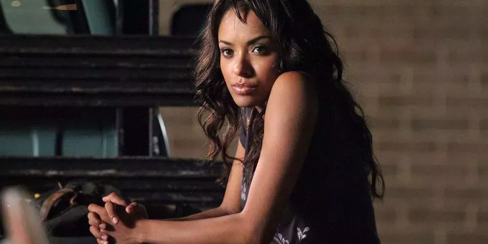 Bonnie looks mad in The Vampire Diaries Season 2 Ep 2 Brave New World.