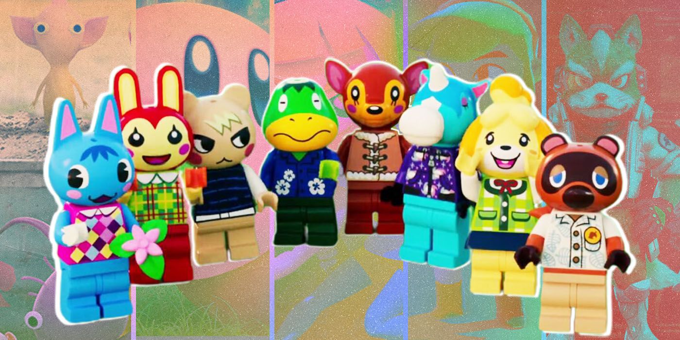 10 series de Nintendo que necesitan un set de LEGO junto a Animal Crossing
