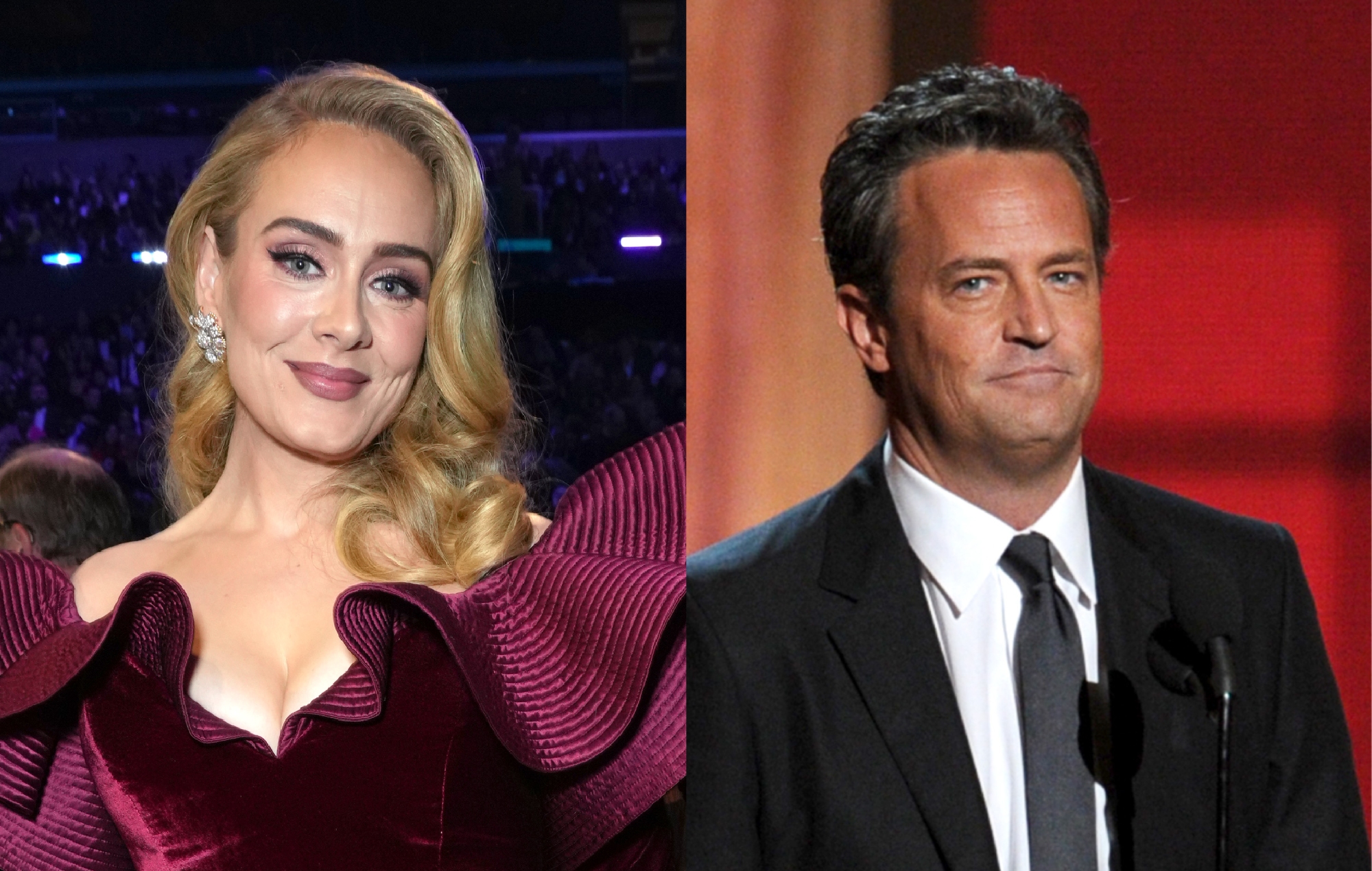 Adele rinde homenaje al "increíblemente valiente" Matthew Perry