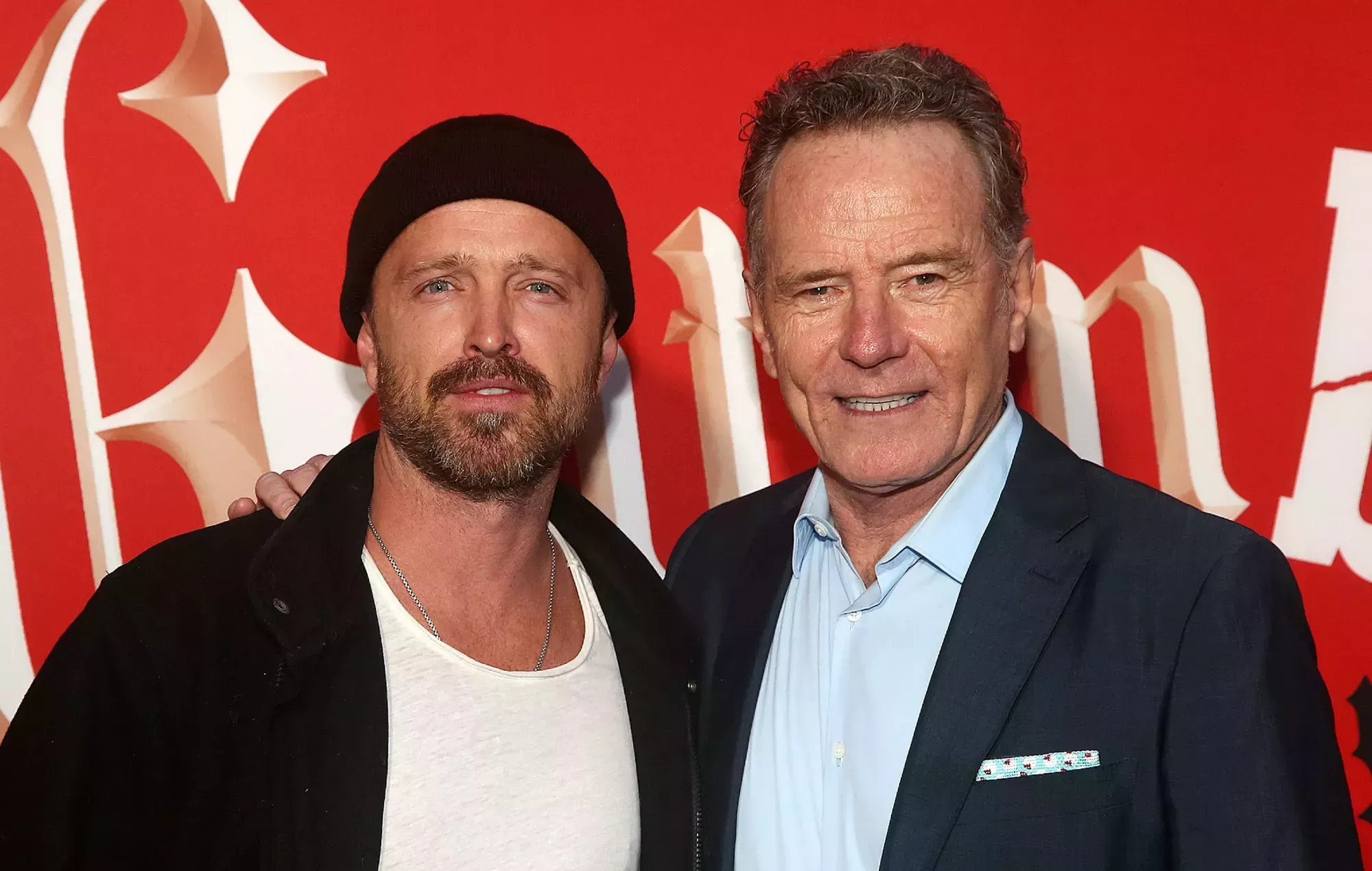 Bryan Cranston y Aaron Paul sirvieron copas en la fiesta de cumpleaños de Drake
