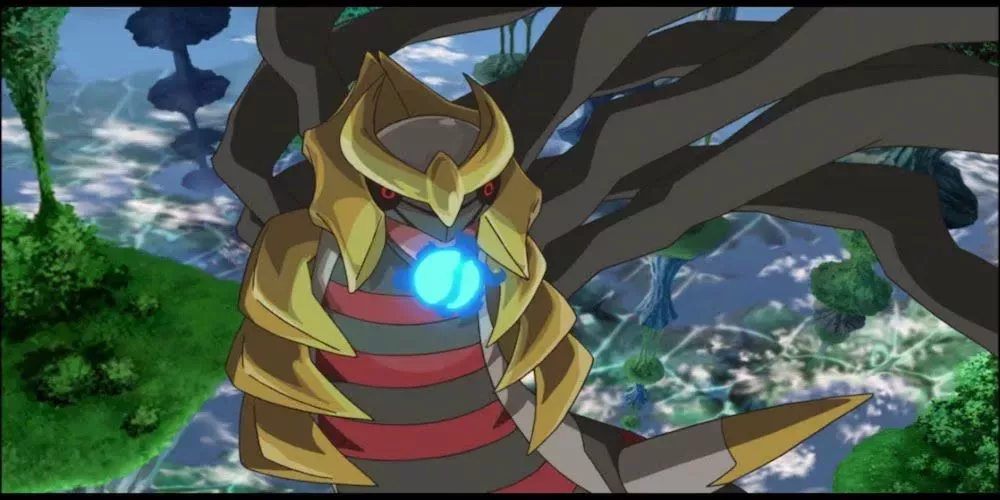 pokemon giratina using a move