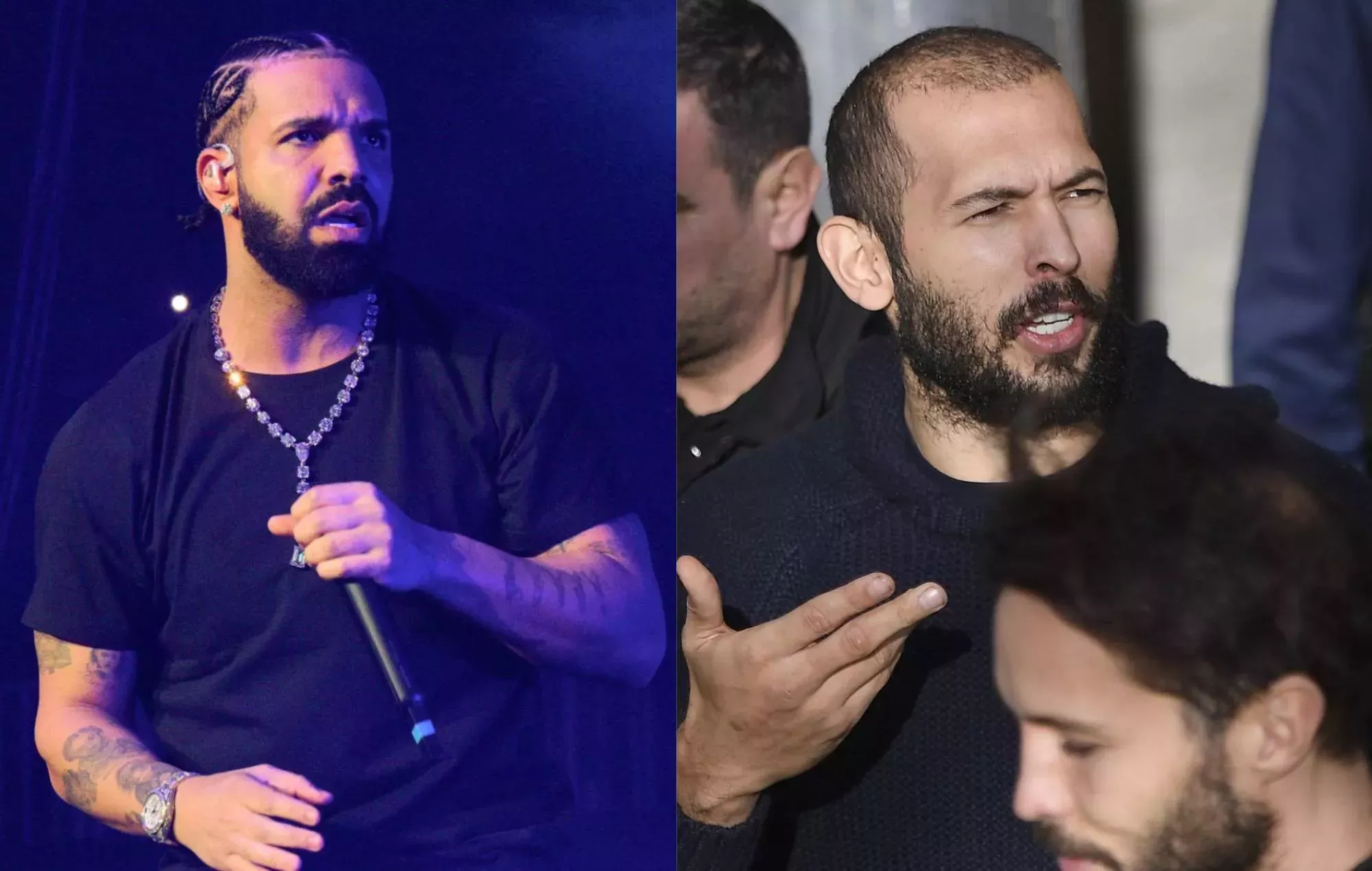 Drake responde a los comentarios de Andrew Tate sobre los hombres canadienses