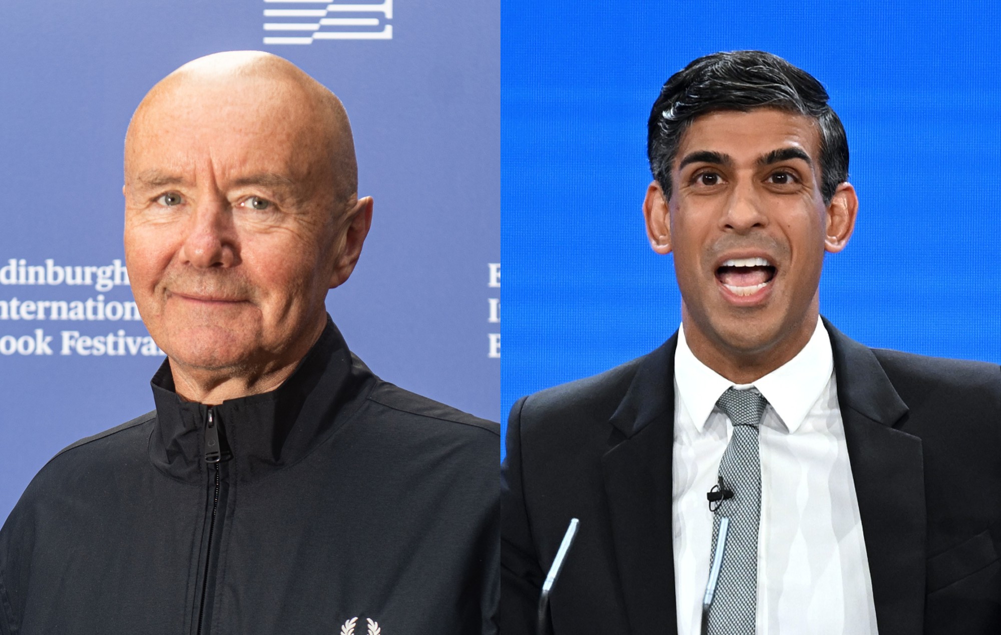 El autor de "Trainspotting" elogia la parodia viral que se burla de Rishi Sunak