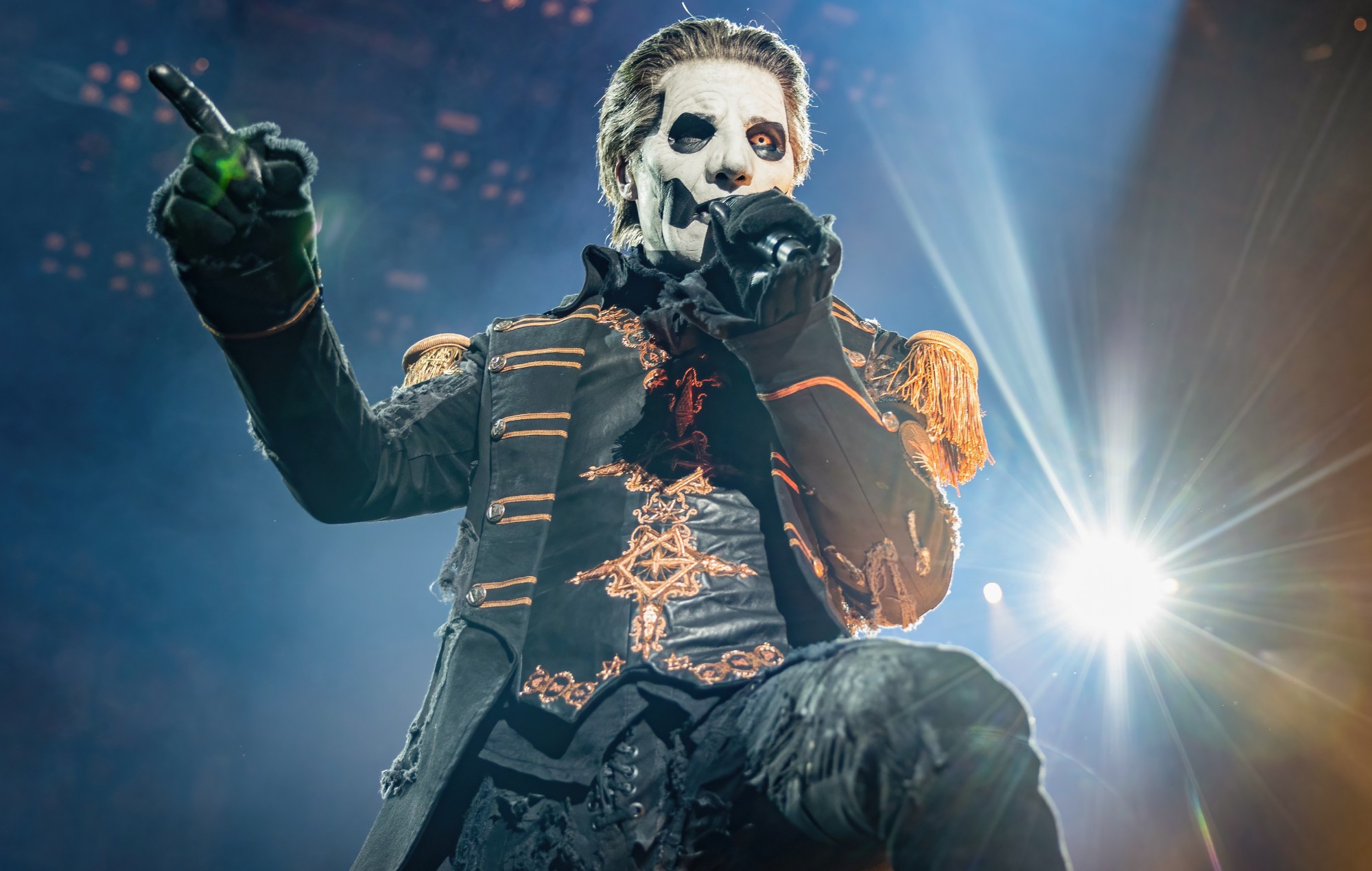 Ghost está haciendo "una película con un elemento de concierto"