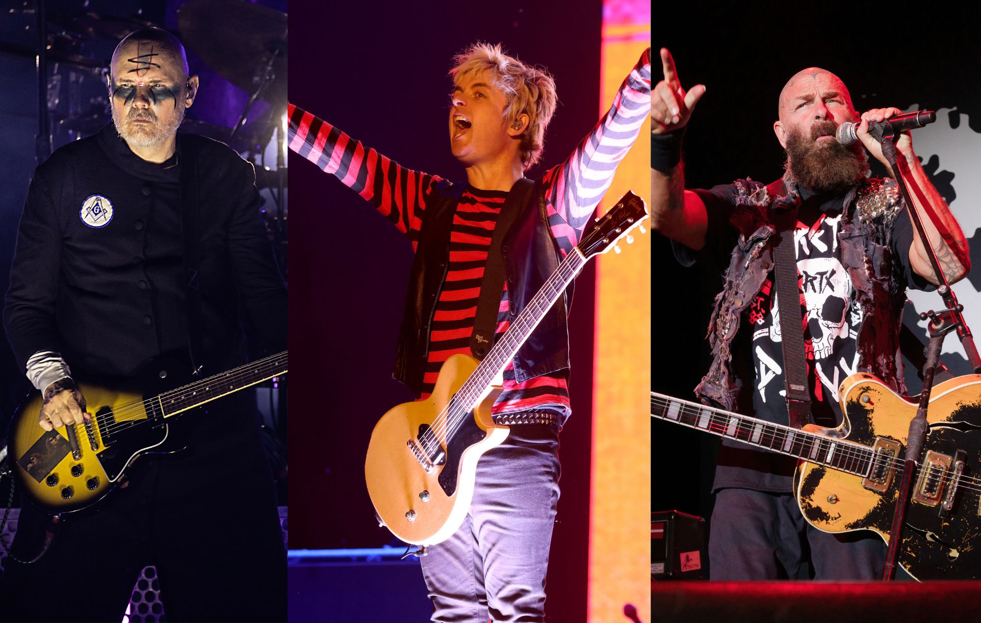 Green Day, Smashing Pumpkins y Rancid, de gira por los estadios estadounidenses en 2024