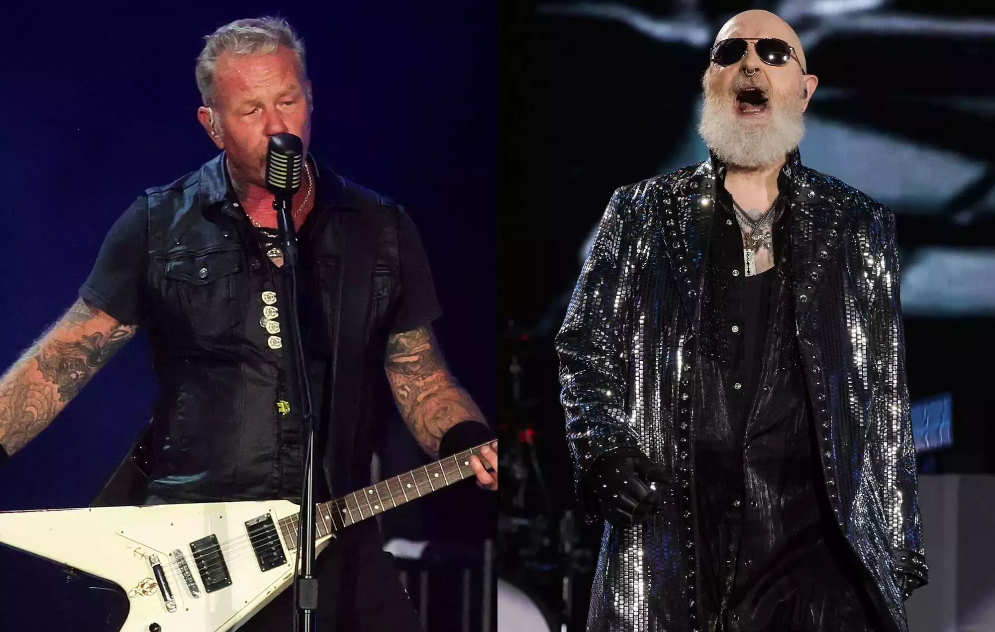 Las imágenes de Metallica rockeando al ritmo de Judas Priest en el festival Power Trip se hacen virales