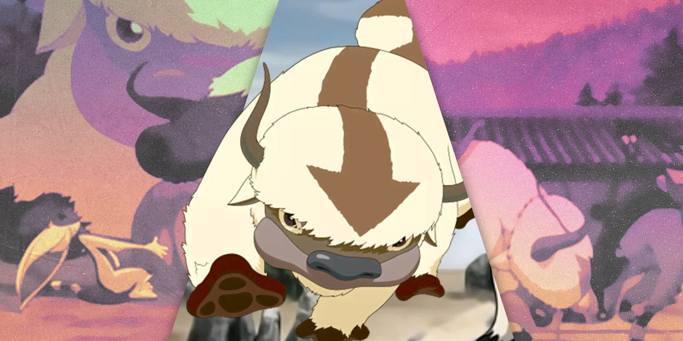 thumbnail interactive-video image 1 of Avatar: The Last Airbender Appa Embroidered Iron On Patch 1 of 11