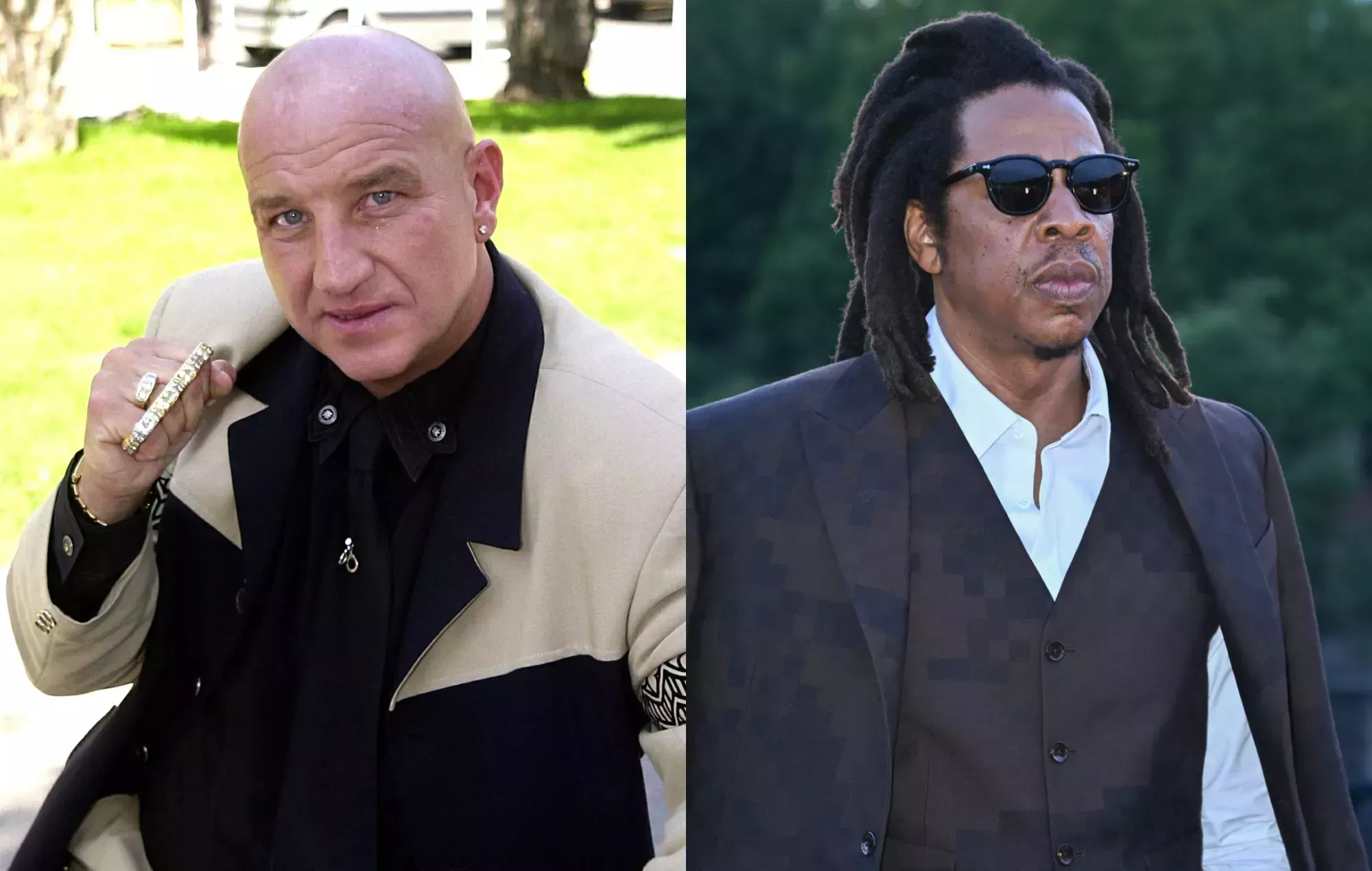 Los fans recuerdan cómo el gángster convertido en actor Dave Courtney inspiró a Jay-Z