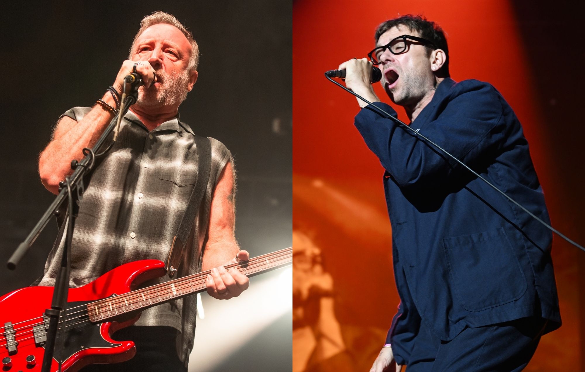 Mira cómo Damon Albarn se une a Peter Hook &amp; The Light para interpretar 'Aries' de Gorillaz