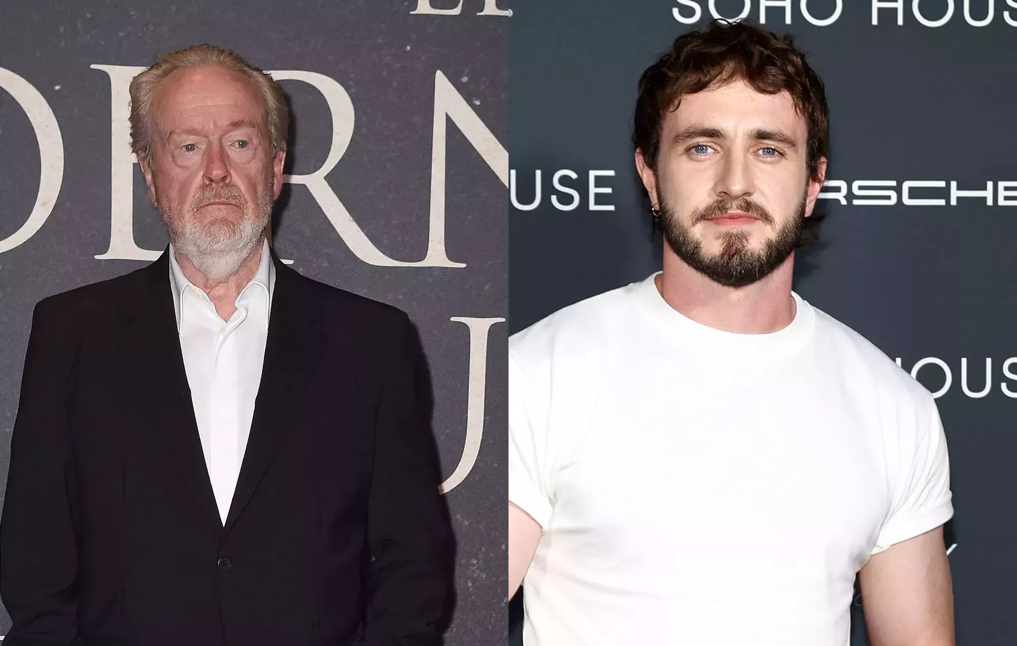 Ridley Scott se sincera sobre el papel de Paul Mescal en 