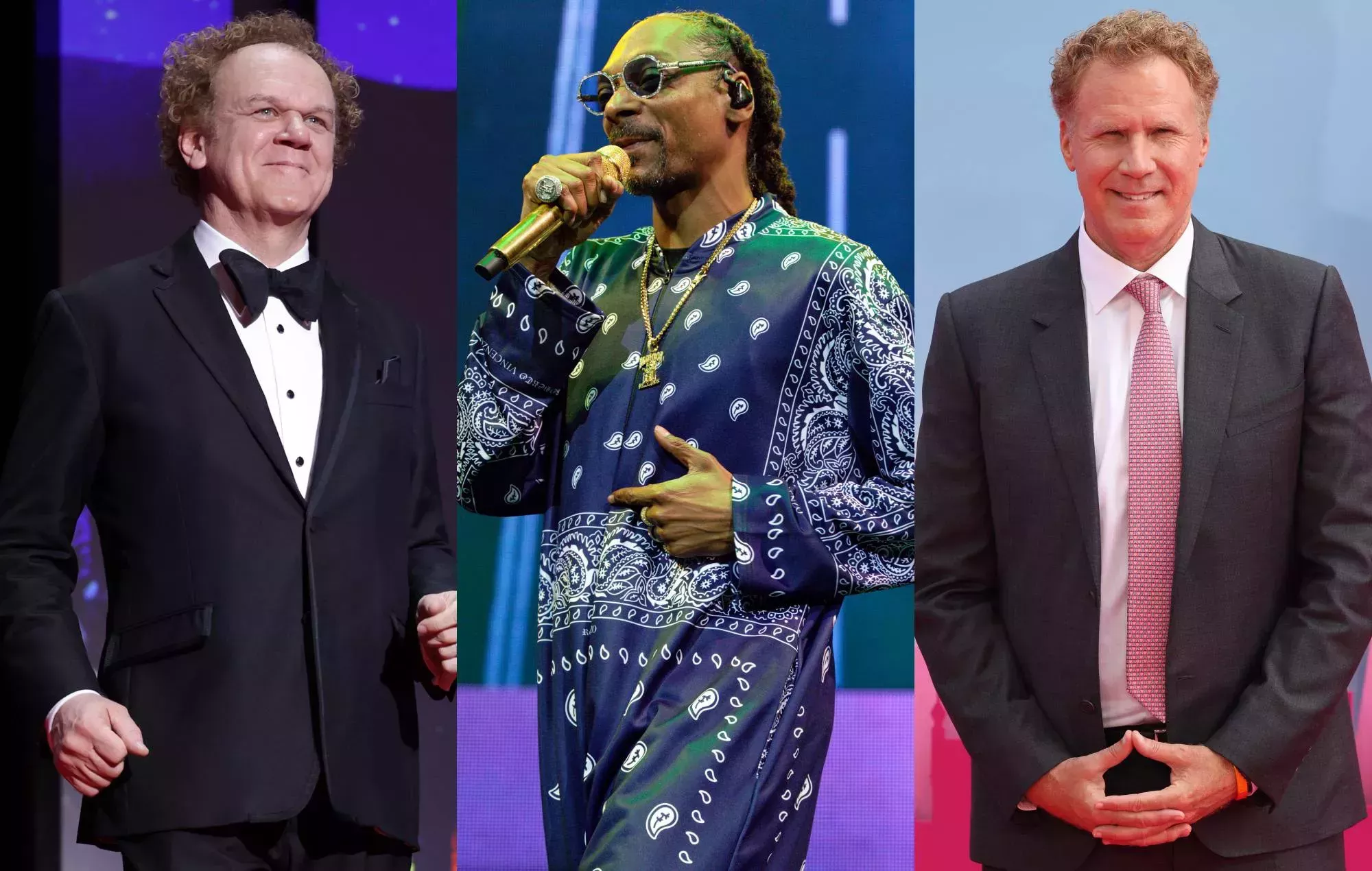 Will Ferrell y John C. Reilly sorprenden a Snoop Dogg con un homenaje de cumpleaños en el escenario