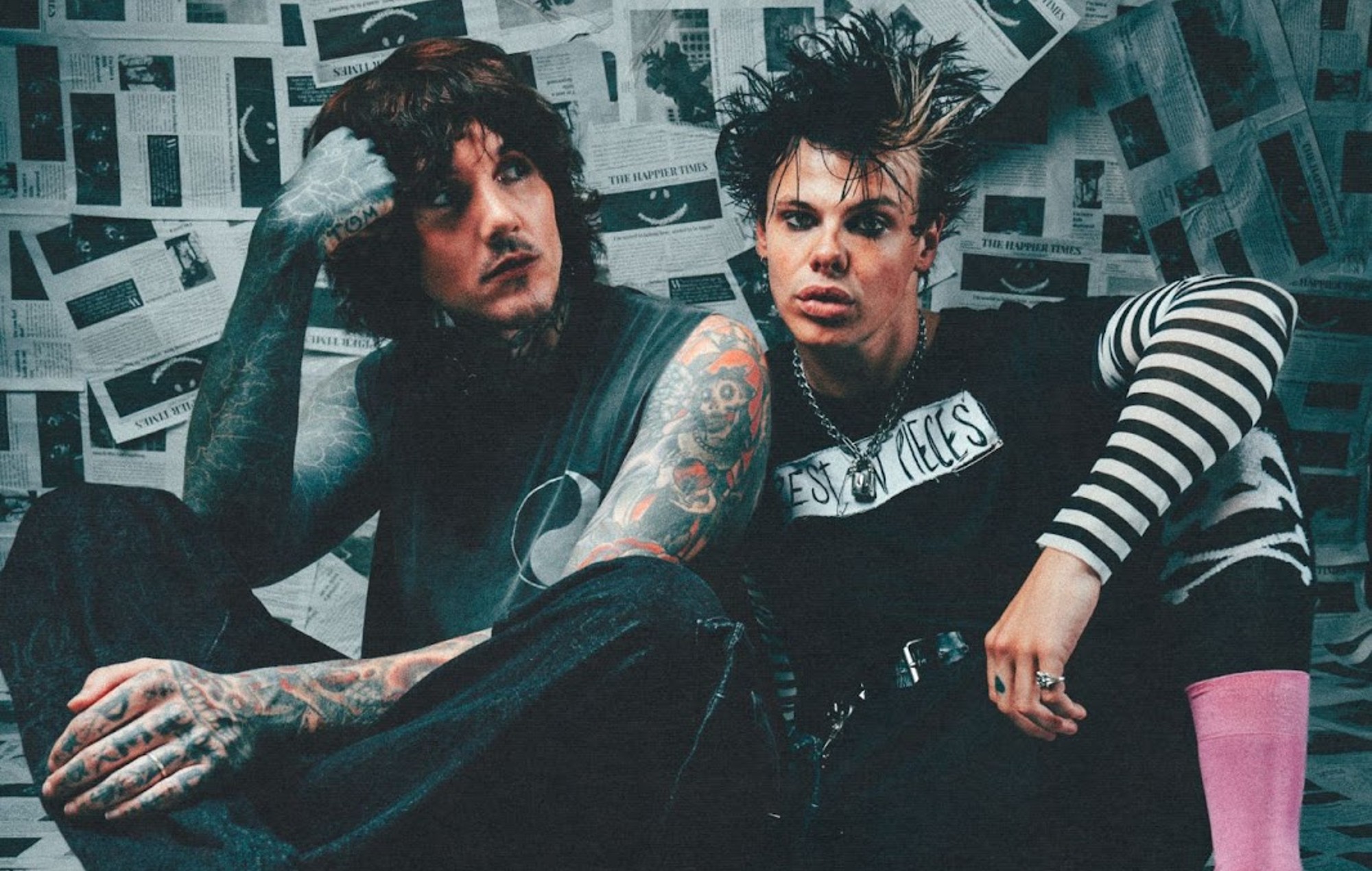 Yungblud se une a Oli Sykes de Bring Me The Horizon en su nuevo single "Happier".