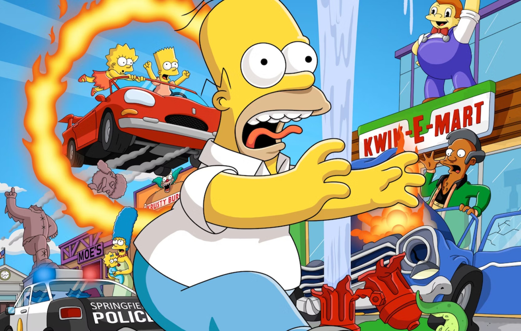 El desarrollador de 'Los Simpson Hit &amp; Run' habla de la "extraña decisión" de descartar la secuela