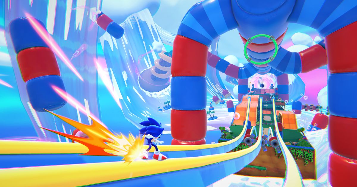 El nuevo juego de Sonic the Hedgehog combina Inception y Tony Hawk's Pro Skater
