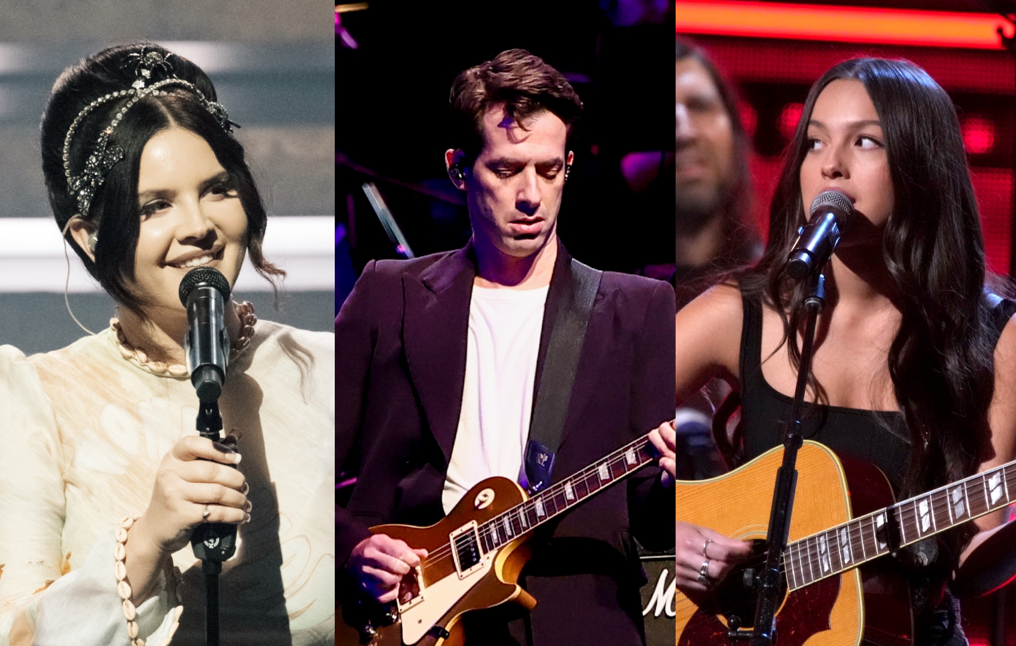 Lana Del Rey, Mark Ronson, Olivia Rodrigo y otros reaccionan a las nominaciones a los Grammy