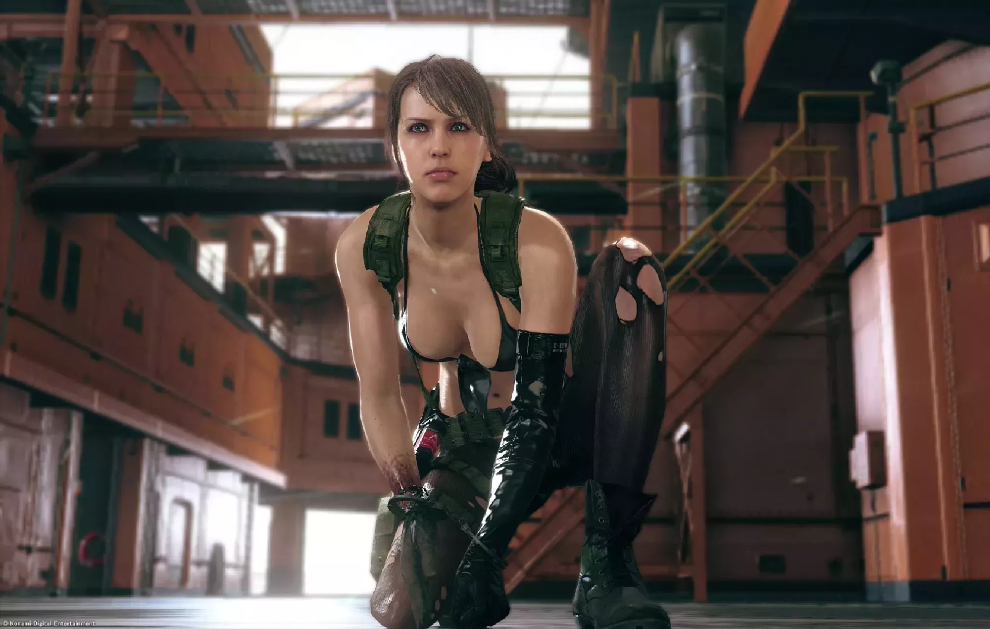 'Metal Gear Solid 5' El actor Quiet dice que su diseño 