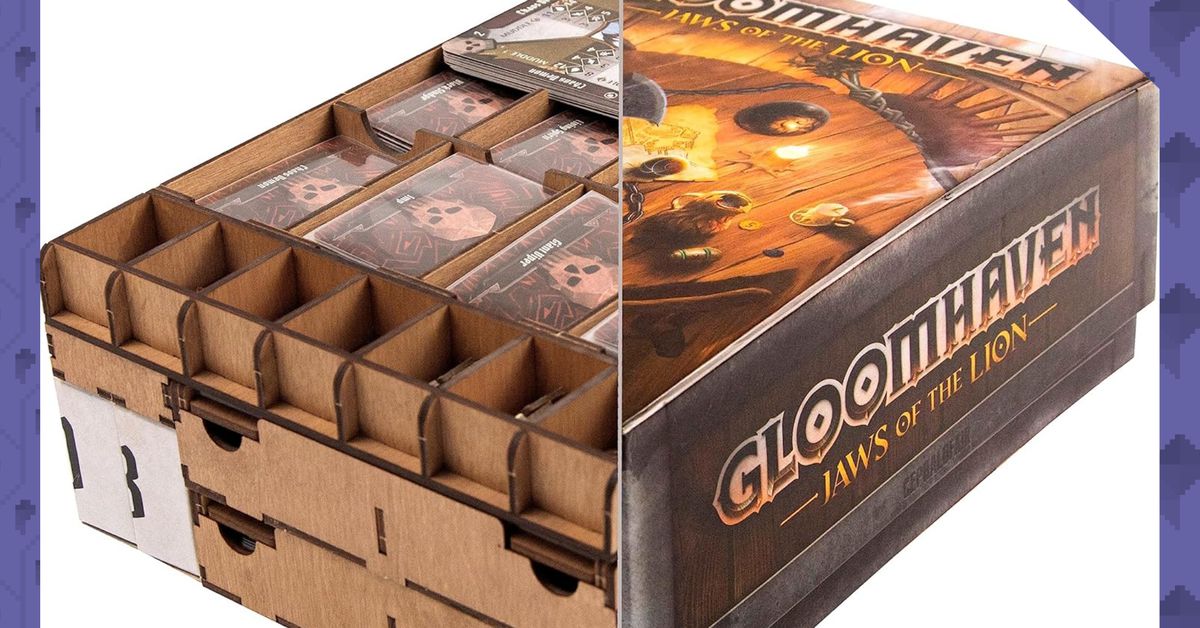 ¿Qué regalar al jugador de tablero que lo tiene todo? Inserciones de cajas personalizadas cortadas con láser de SMONEX - todo en oferta