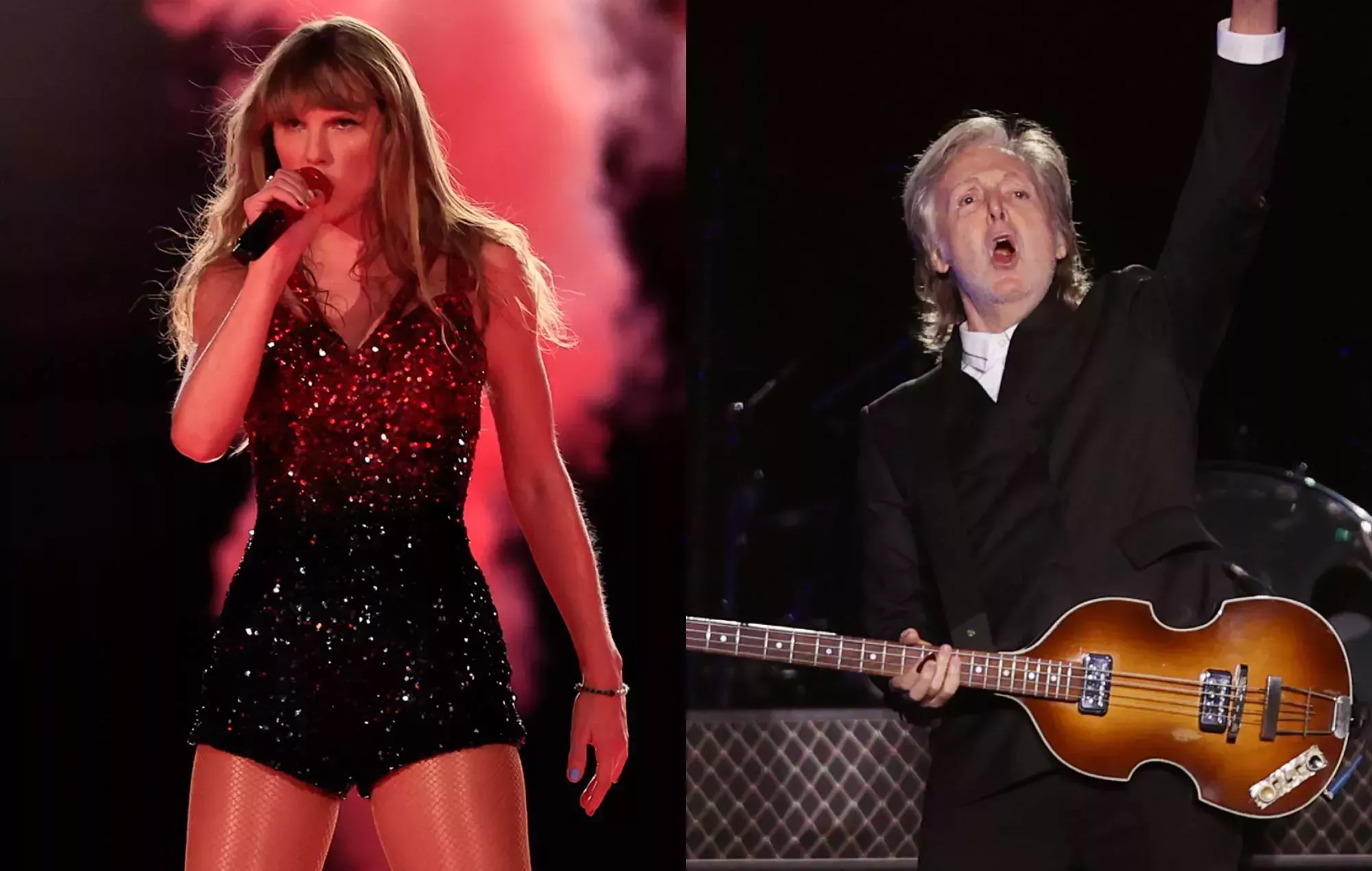 Taylor Swift impide que The Beatles lleguen al número uno con sus álbumes reeditados