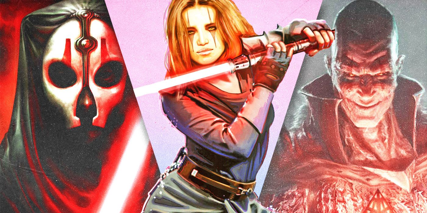 10 Leyendas Sith que merecen su propia película